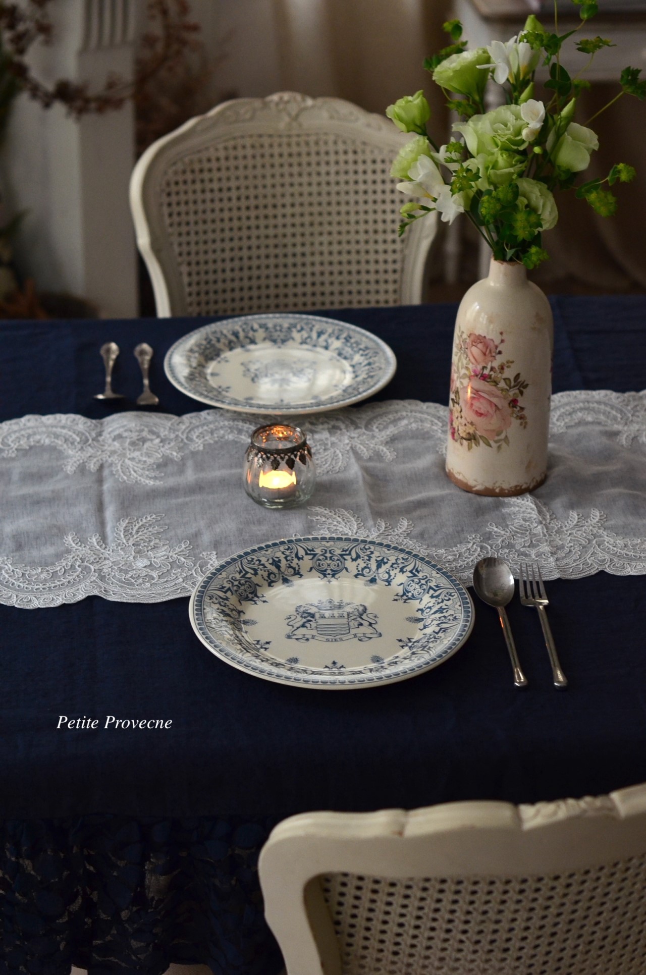 { Gienfrance } ∞DEPA. BLASON BLU 餐盤∞27.4cm