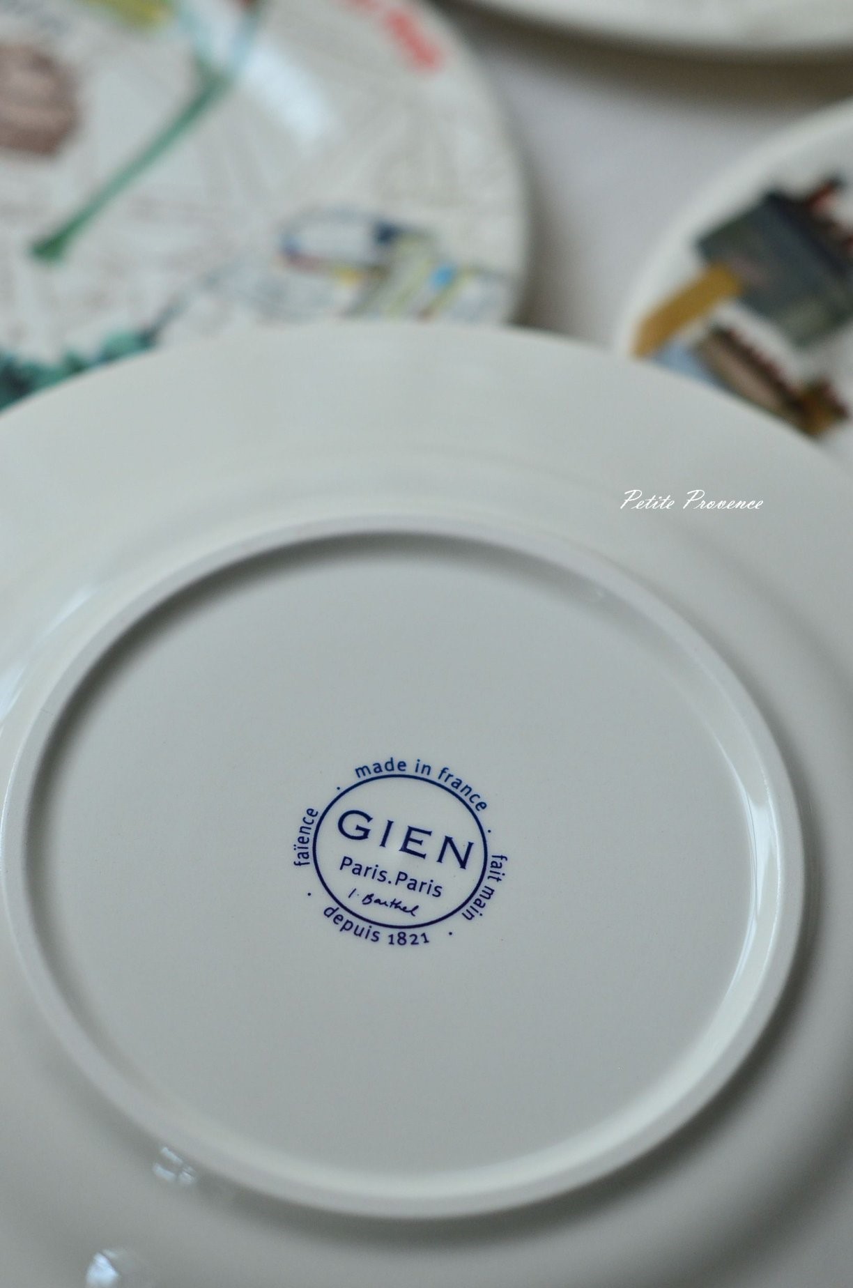 { Gienfrance } ∞PARIS 餐盤22cm (4set)