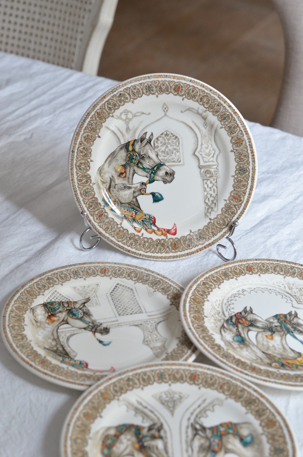 { Gienfrance }∞ CHEVAUX DU VENT 22cm (4set)