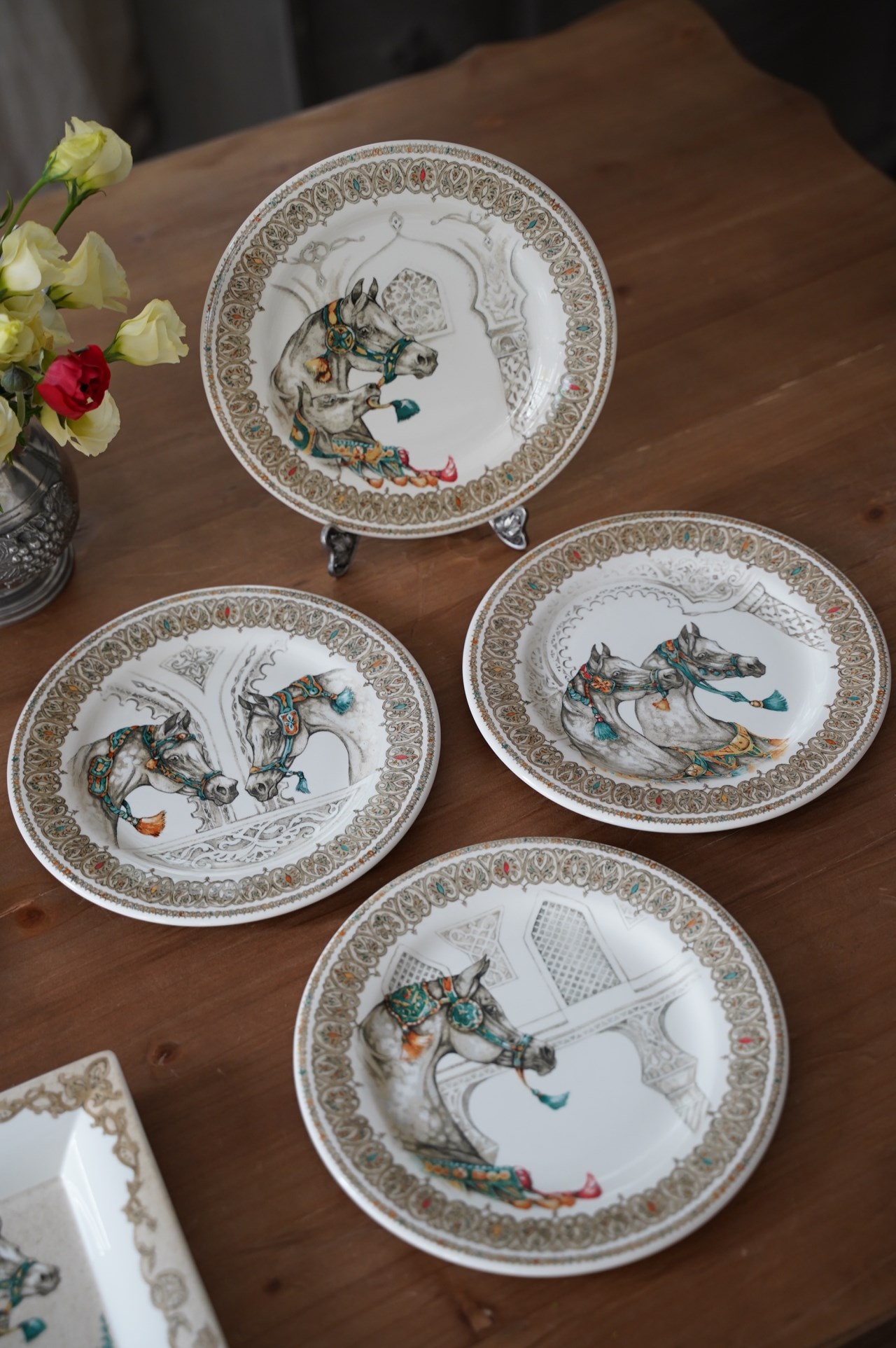 { Gienfrance }∞ CHEVAUX DU VENT 22cm (4set)