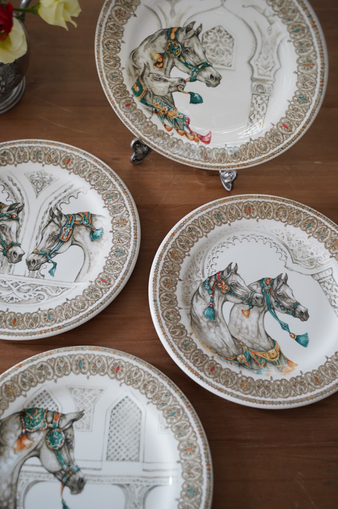 { Gienfrance }∞ CHEVAUX DU VENT 22cm (4set)