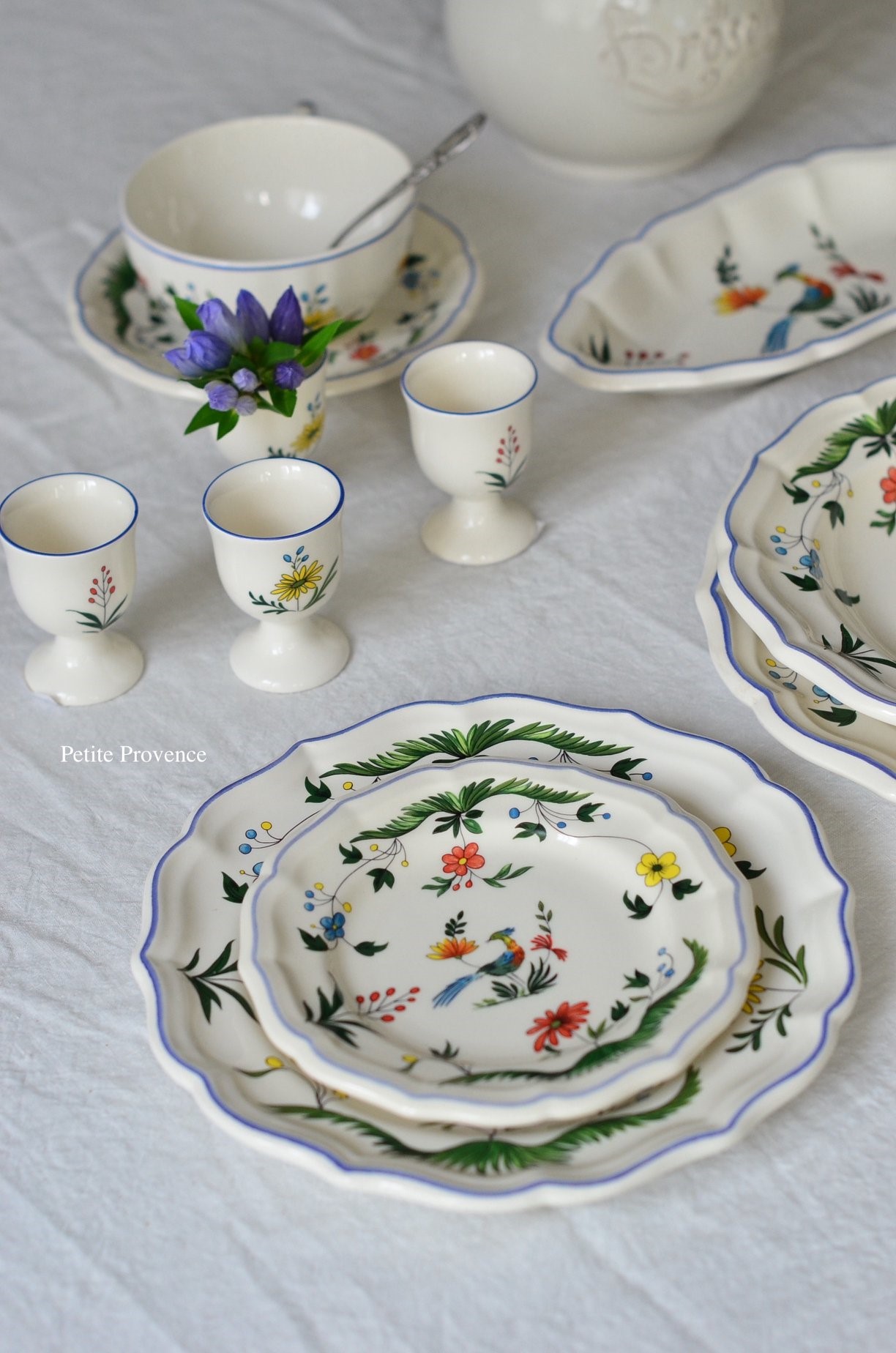 {Gienfrance} ∞OISEAUX PARADIS 餐盤 16.5cm