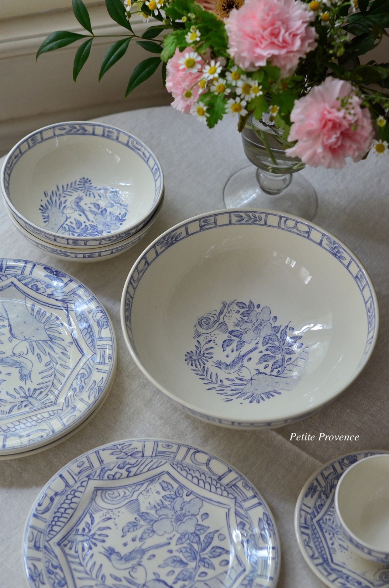 { Gienfrance } ∞OISEAU BLEU 沙拉碗 23.5cm