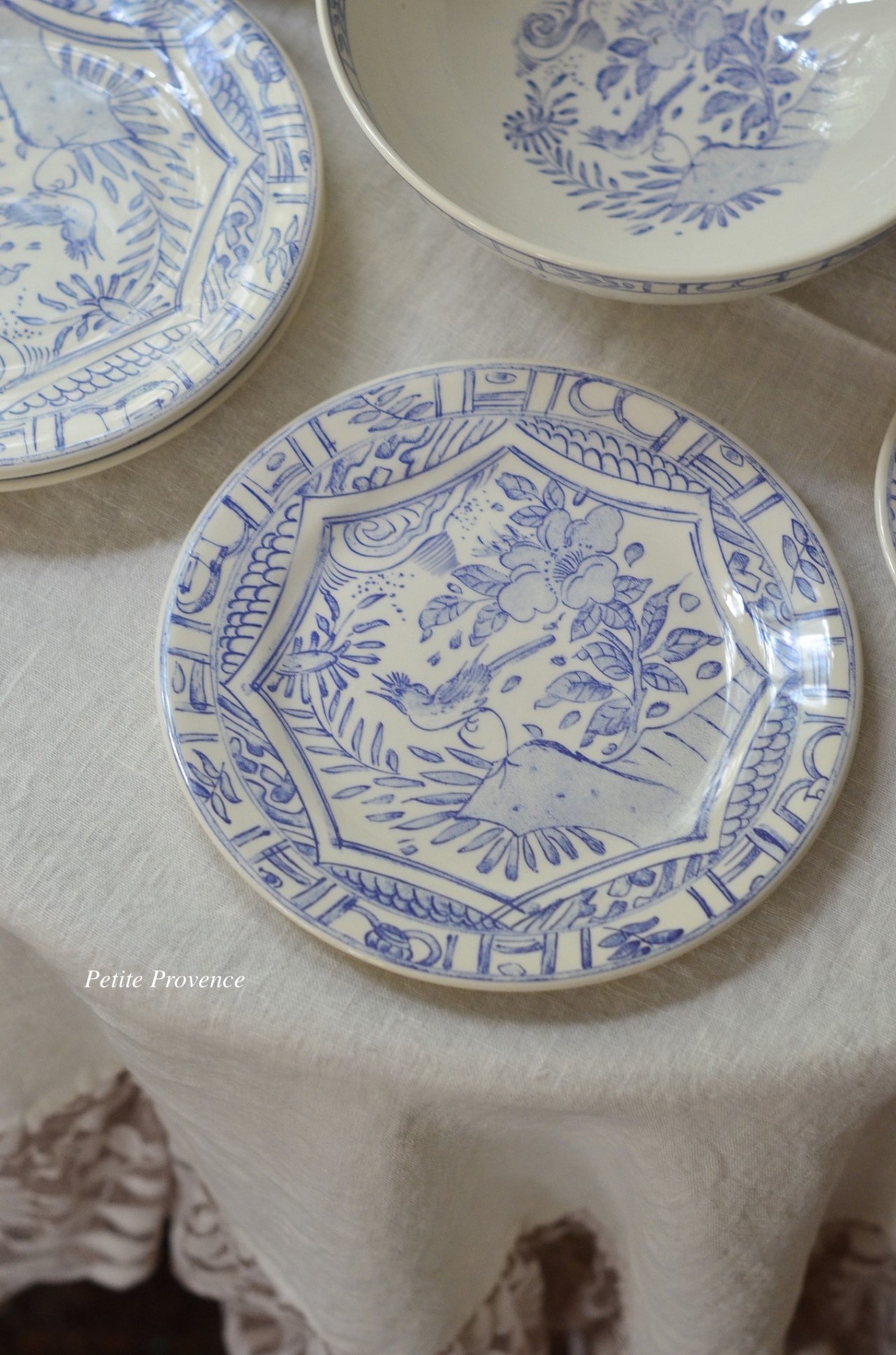 { Gienfrance } ∞OISEAU BLEU 餐盤 22cm