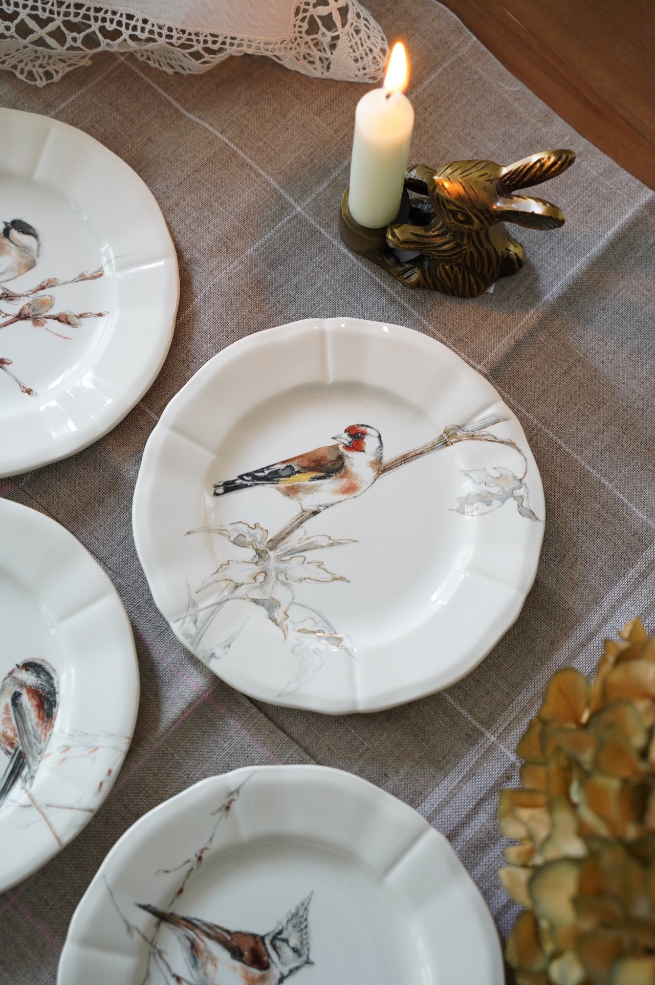 { Gienfrance }∞ OISEAUX FORET 套組 16.5cm  (4set)