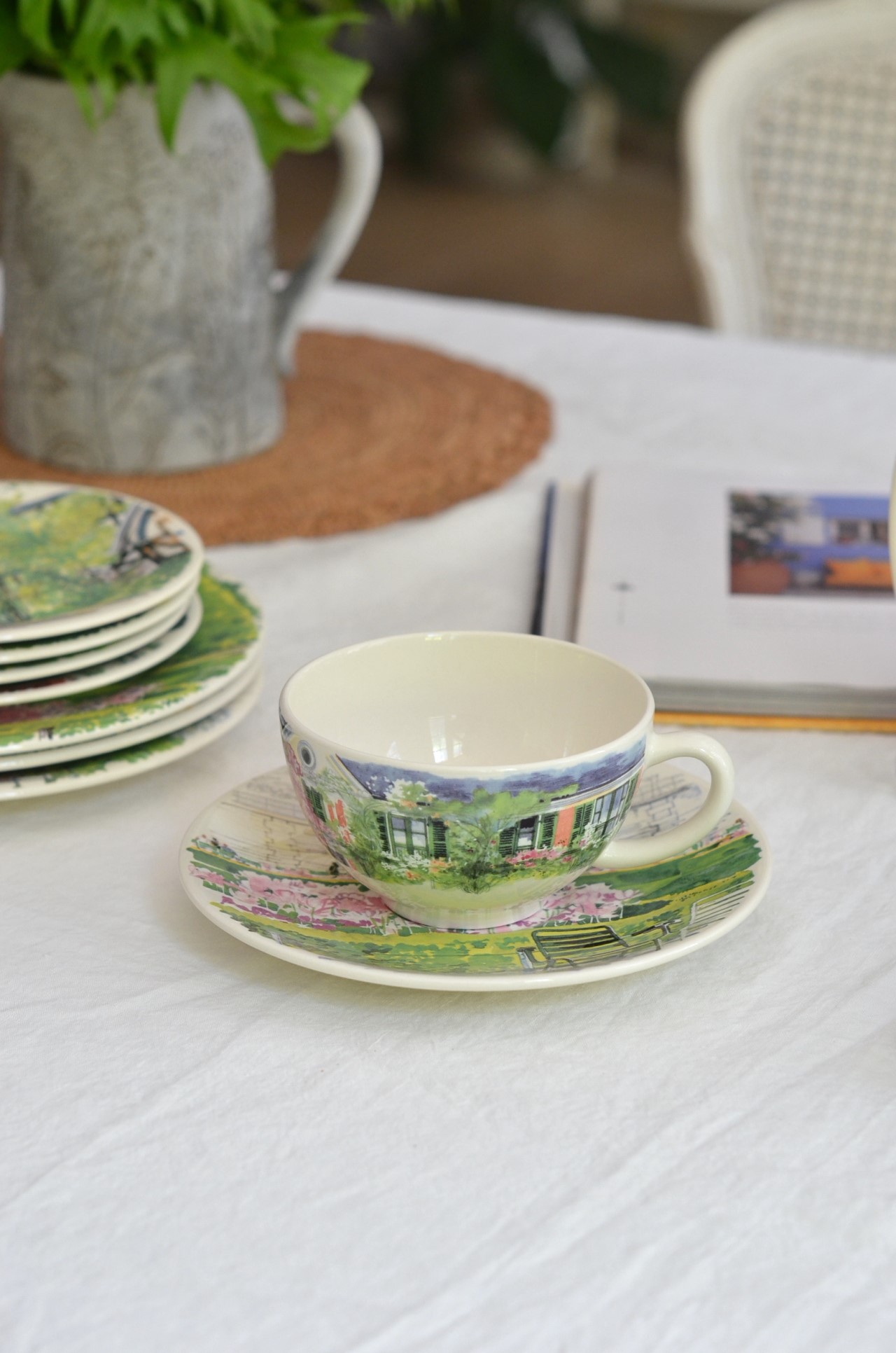 { Gienfrance } ∞莫內花園 GIVERNY 杯組 300ml