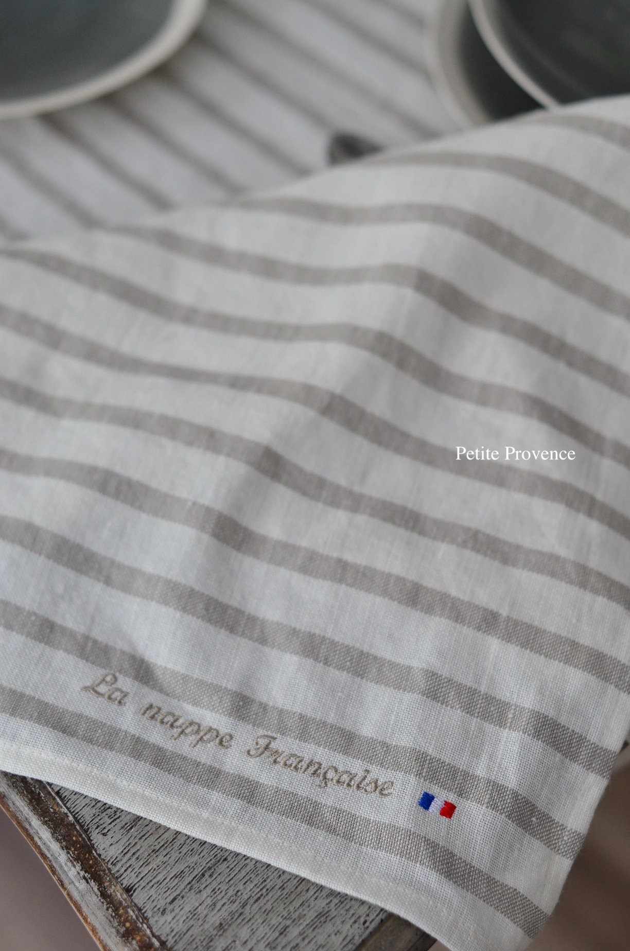 { Charvet Editions } ∞FRANCAIS 亞麻桌巾 155x230cm