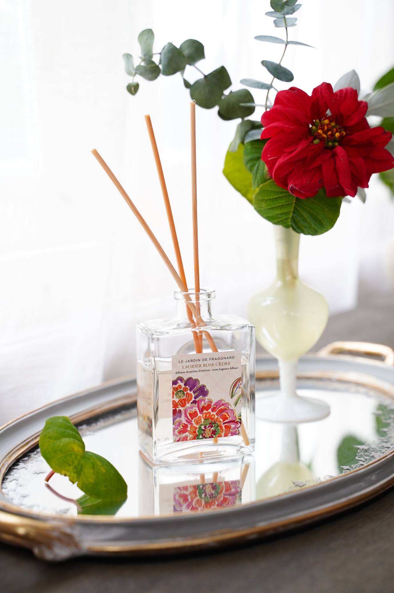 { Fragonard} ∞ Laurier Rose Cedre ∞ 夾竹桃雪松 室內擴香∞200ml