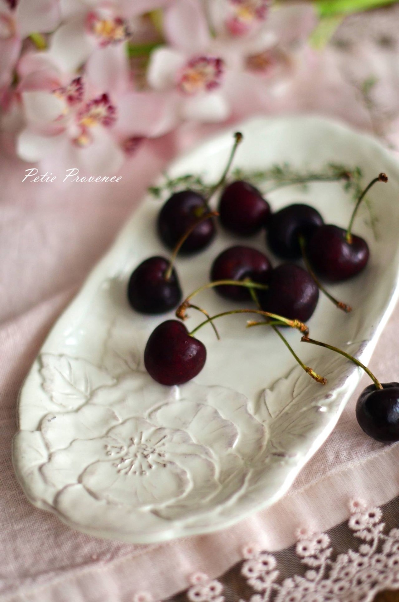 { VIRGINIA CASA } ROMANTICA 長盤 24cm