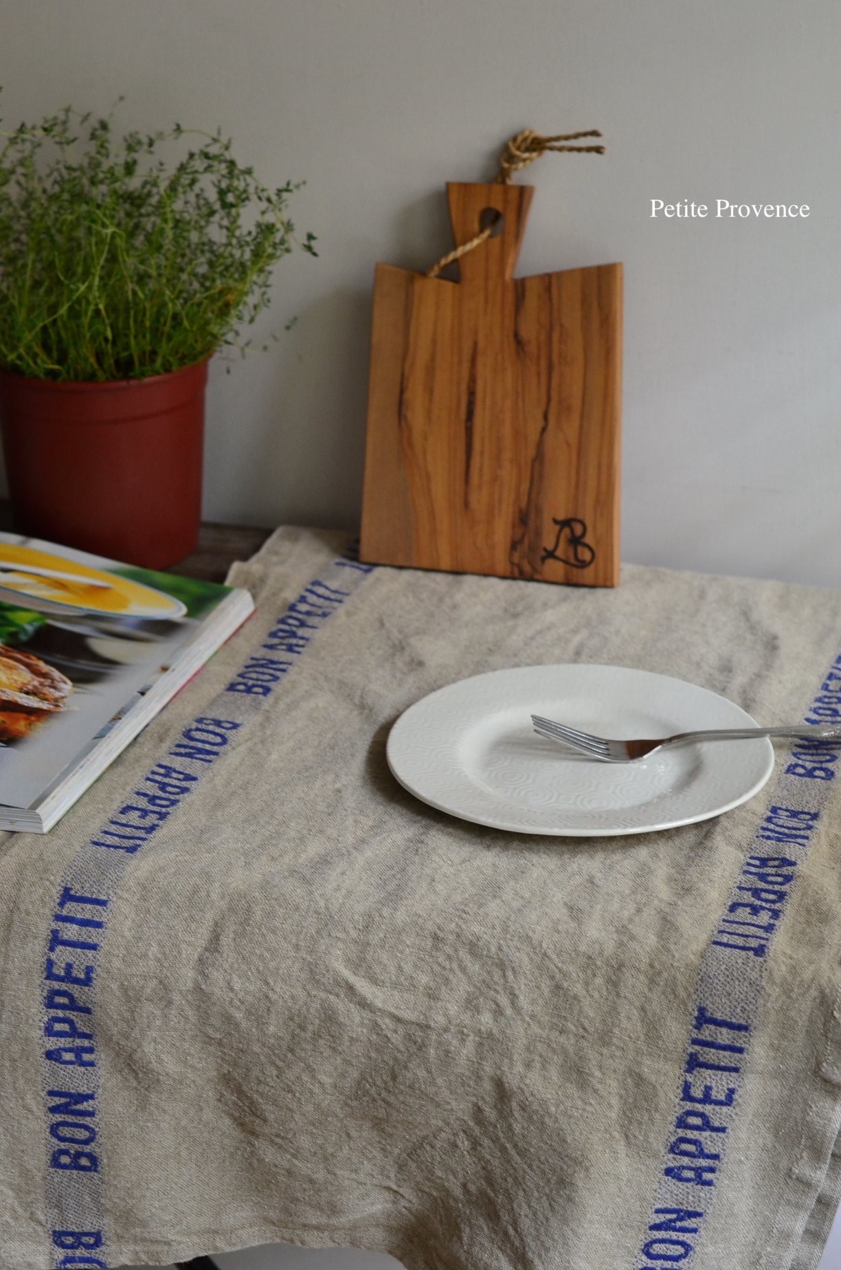 { CharvetEditions }∞ BON APPETIT 亞麻桌旗 45x160cm (3色)