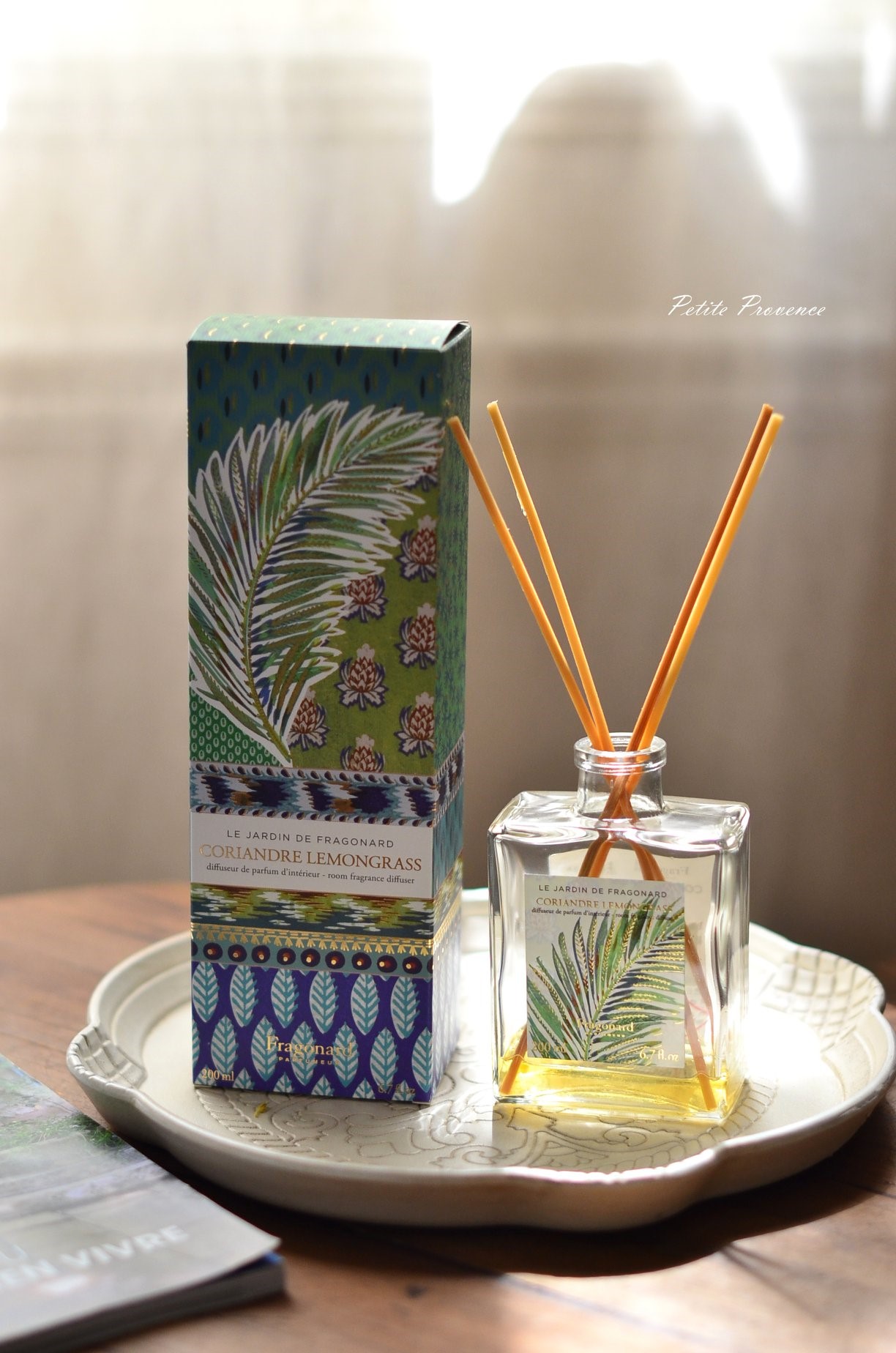 { Fragonard} ∞ Coriandre Lemongrass ∞ 檸檬草 室內擴香 200ml