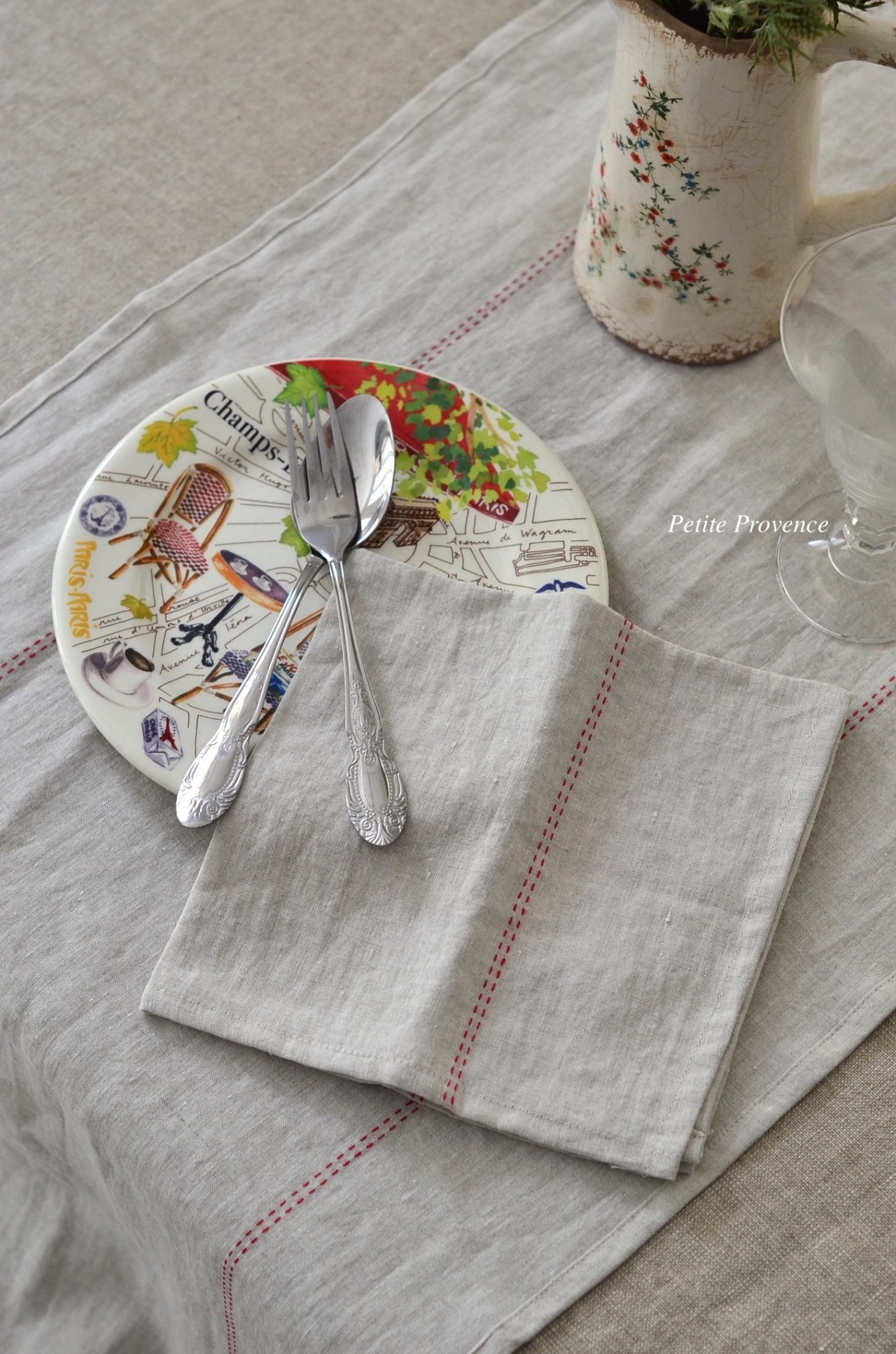 {Charvet Editions} ∞ RYTHMO 亞麻方巾 ∞ 45x45cm (3色)