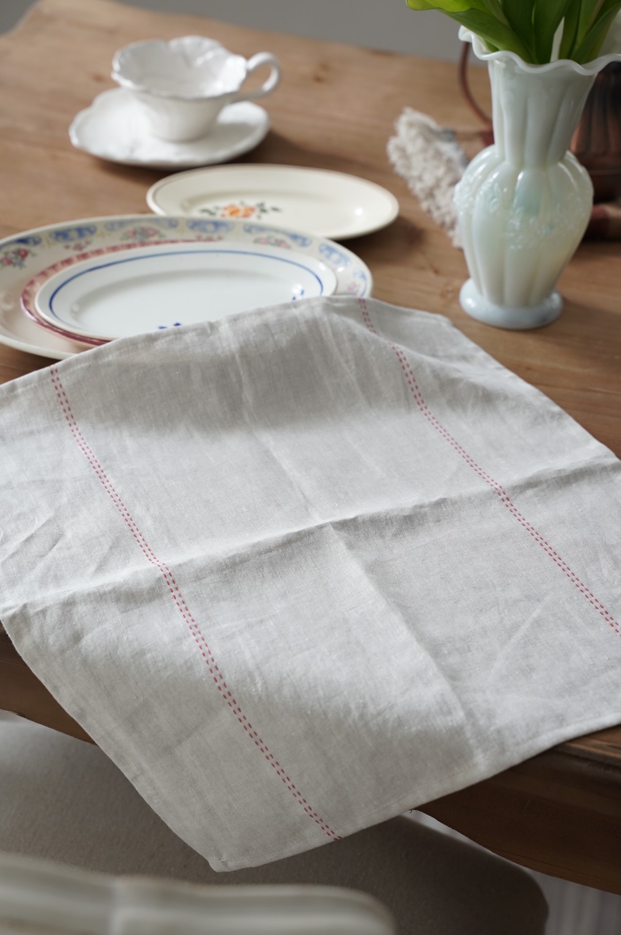 {Charvet Editions} ∞ RYTHMO 亞麻方巾 ∞ 45x45cm (3色)