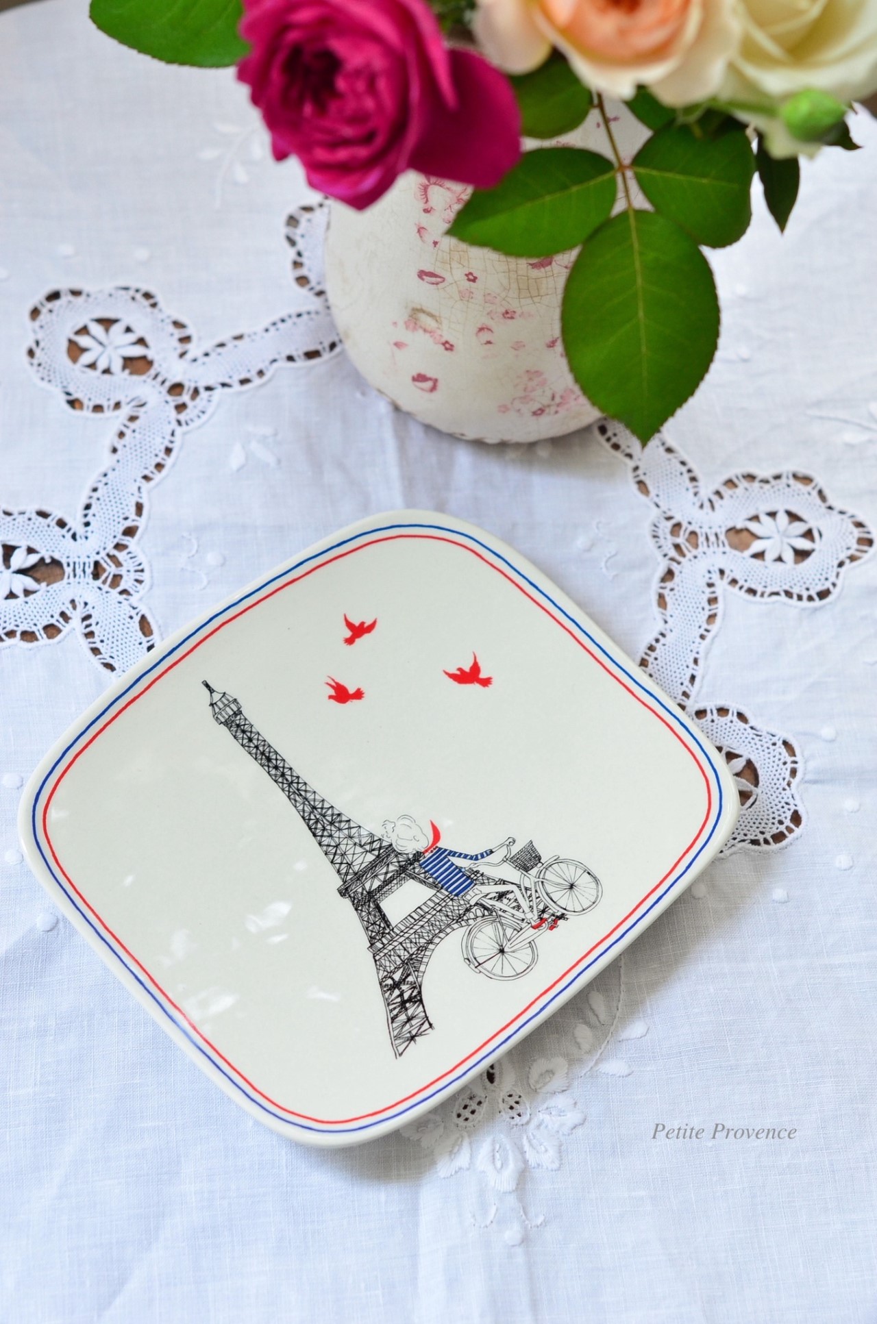 { Gienfrance }∞ PARIS 方盤 18x16cm