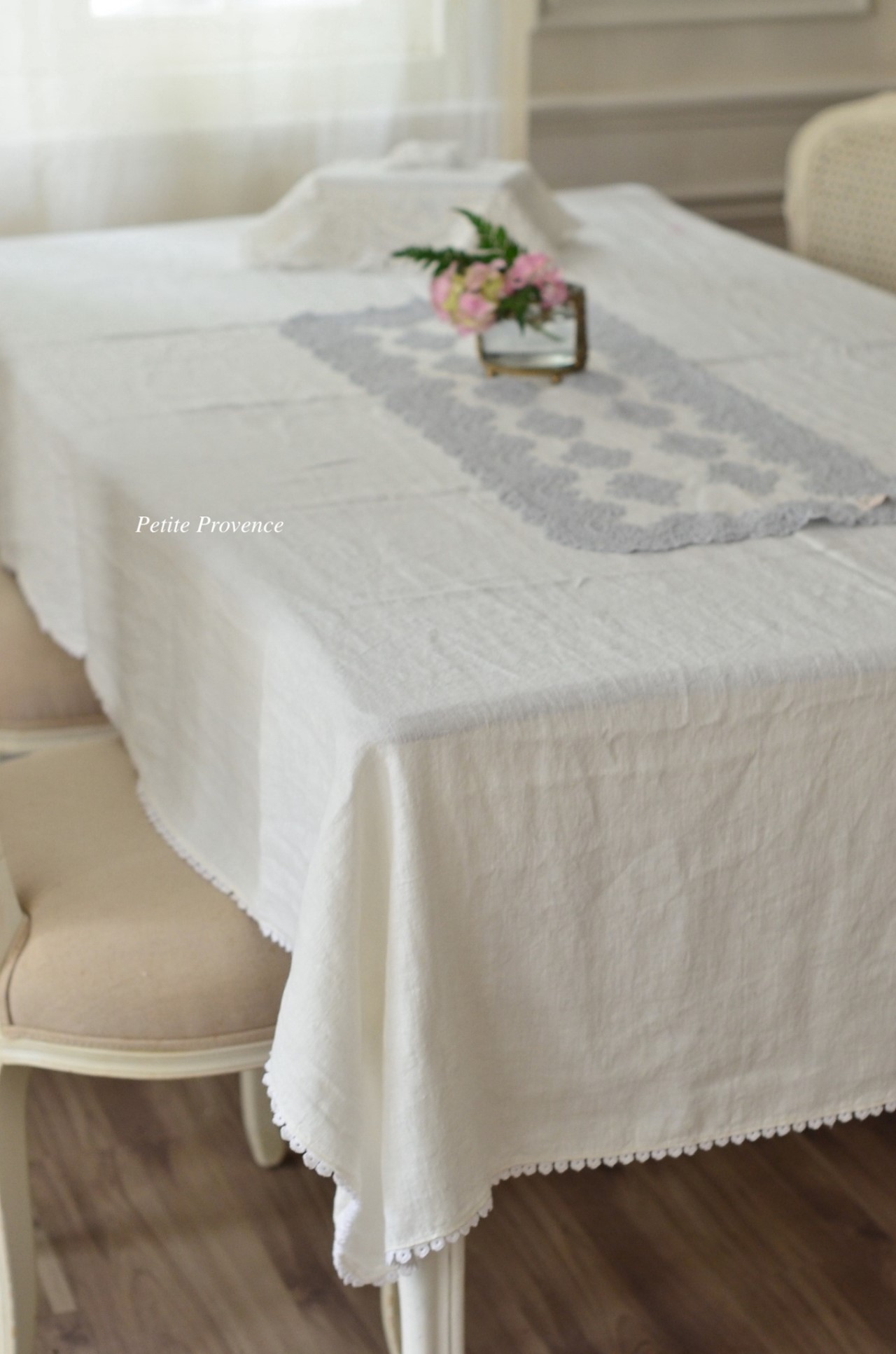 { CHEZ MOI }∞BonTon 亞麻桌巾140x240cm (4色)