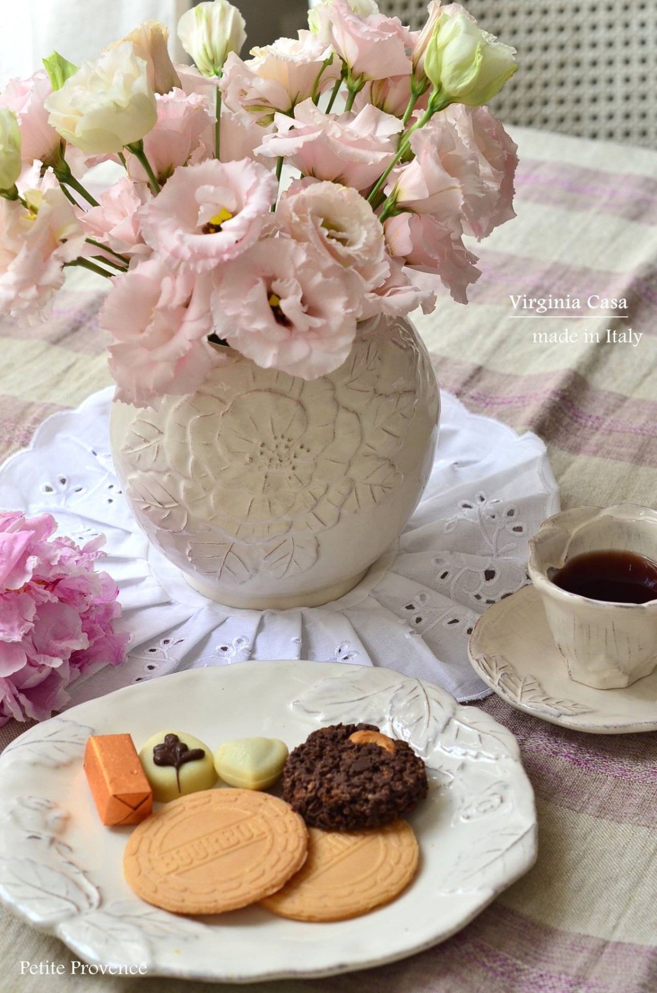 { VIRGINIA CASA } ROMANTICA花器 (兩色)