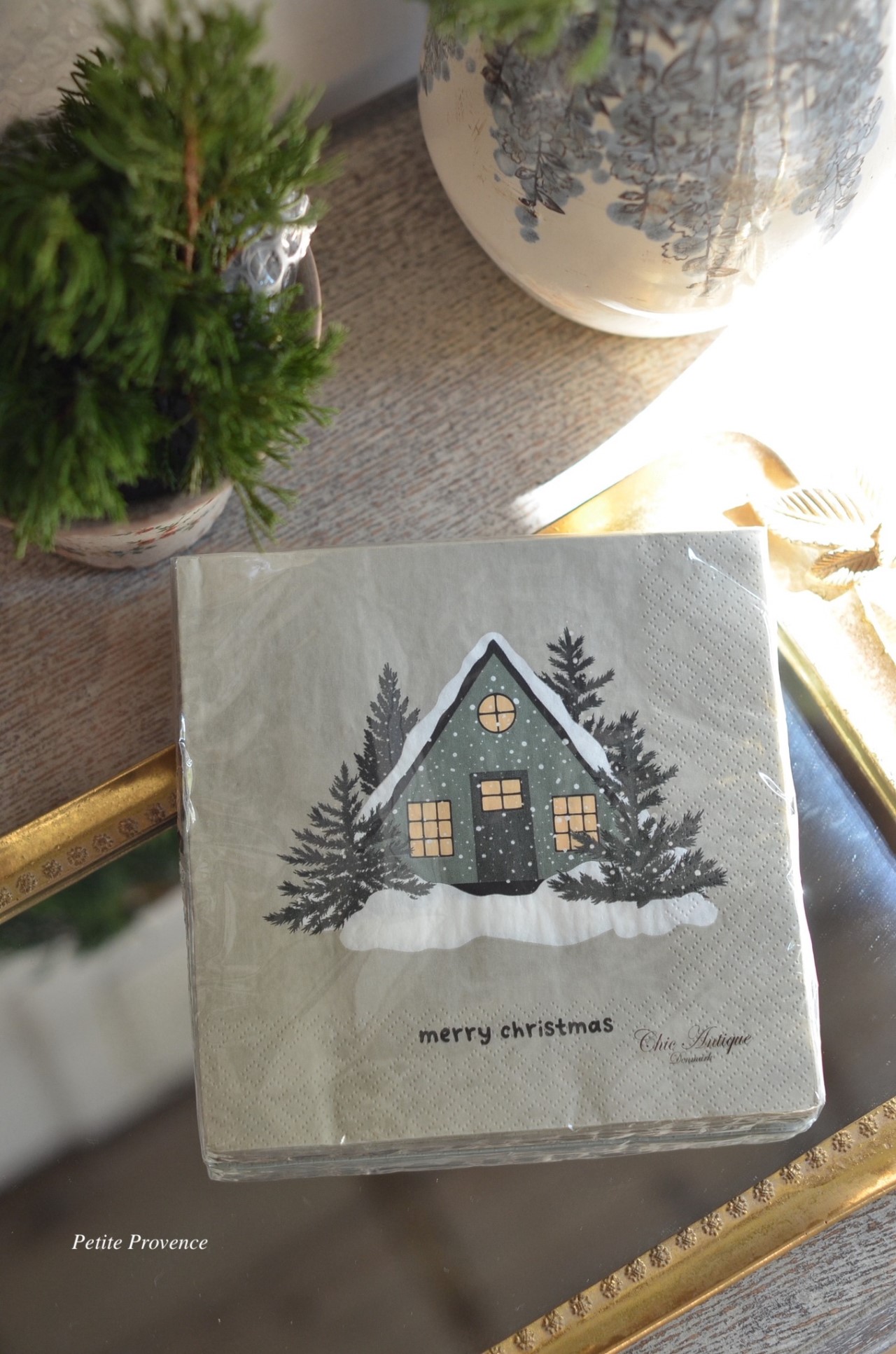 { 荷蘭雜貨 } ∞ 聖誕小屋紙巾 (20入)