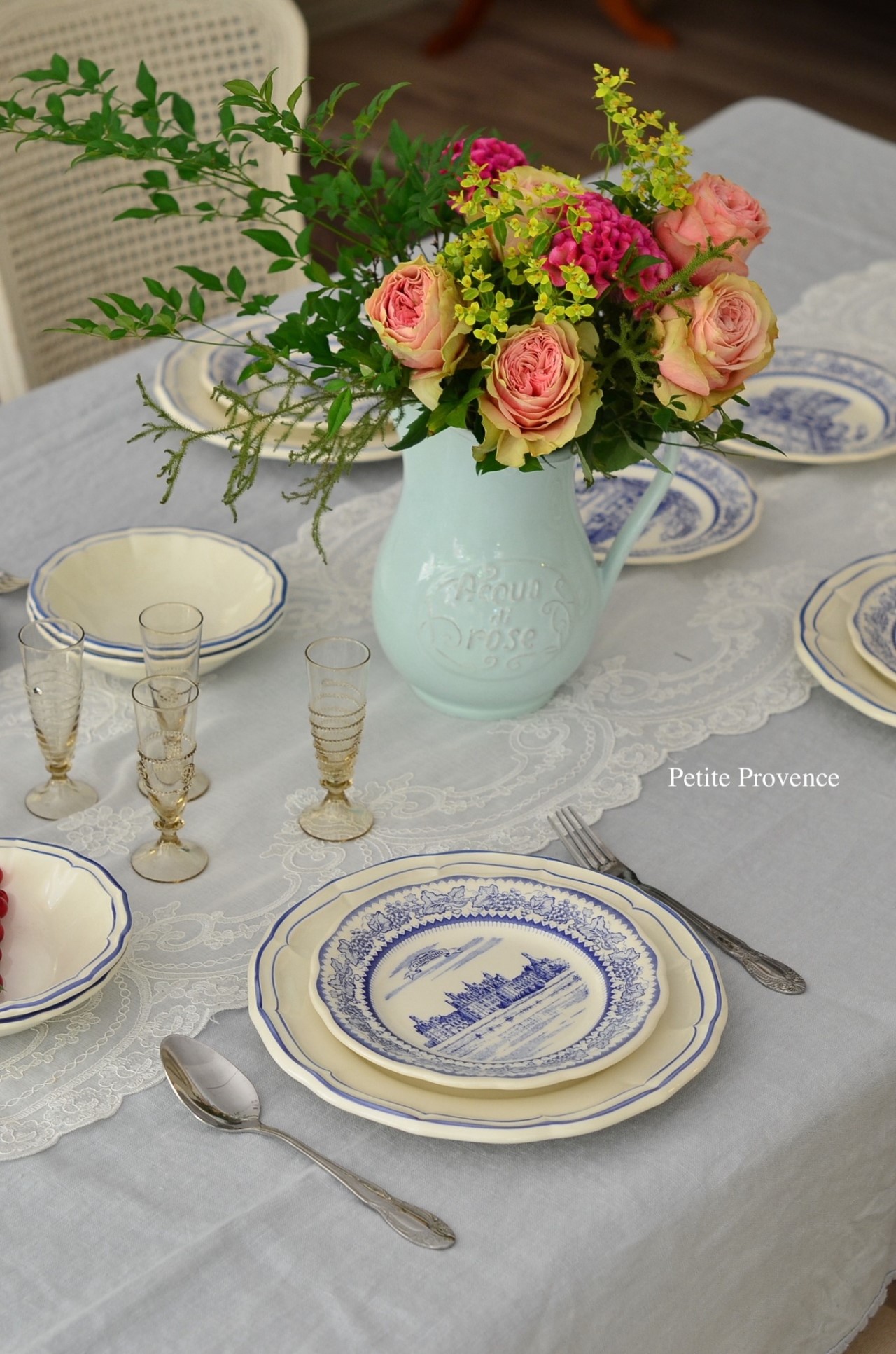 { Gienfrance }∞ CHÂTEAUX 法國城堡系列餐盤 19.8cm  (6set)