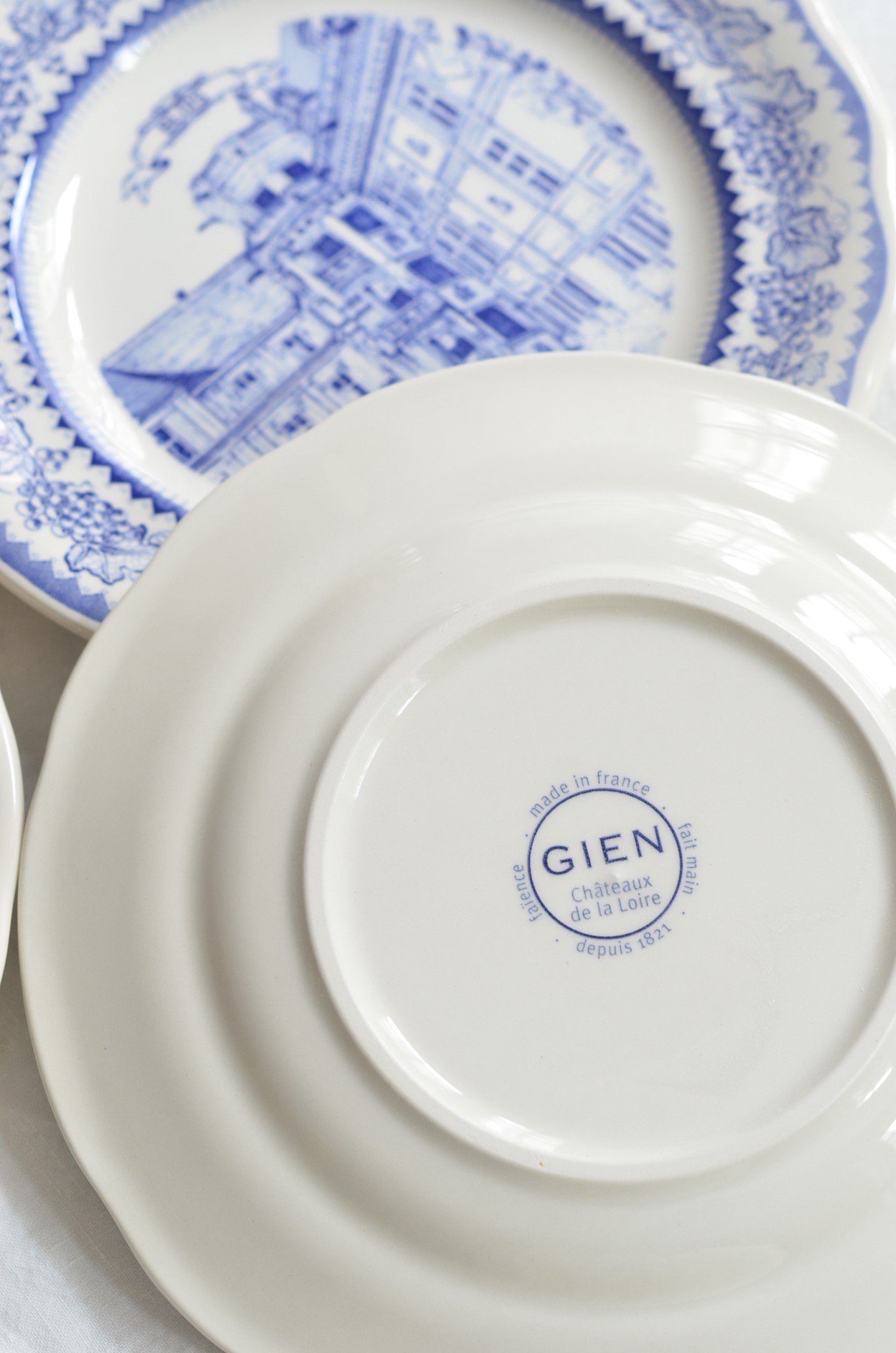 { Gienfrance }∞ CHÂTEAUX 法國城堡系列餐盤 19.8cm  (6set)
