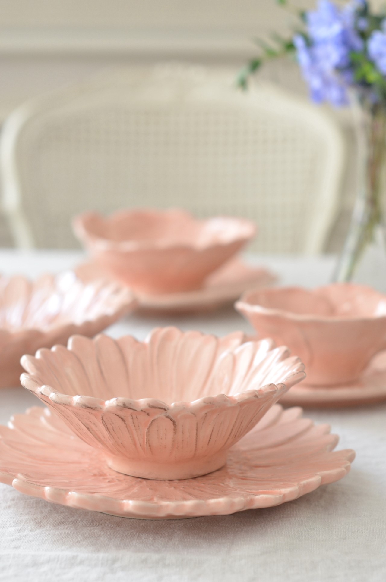 { VIRGINIA CASA} ROMANTICA 雛菊餐碗 16cm