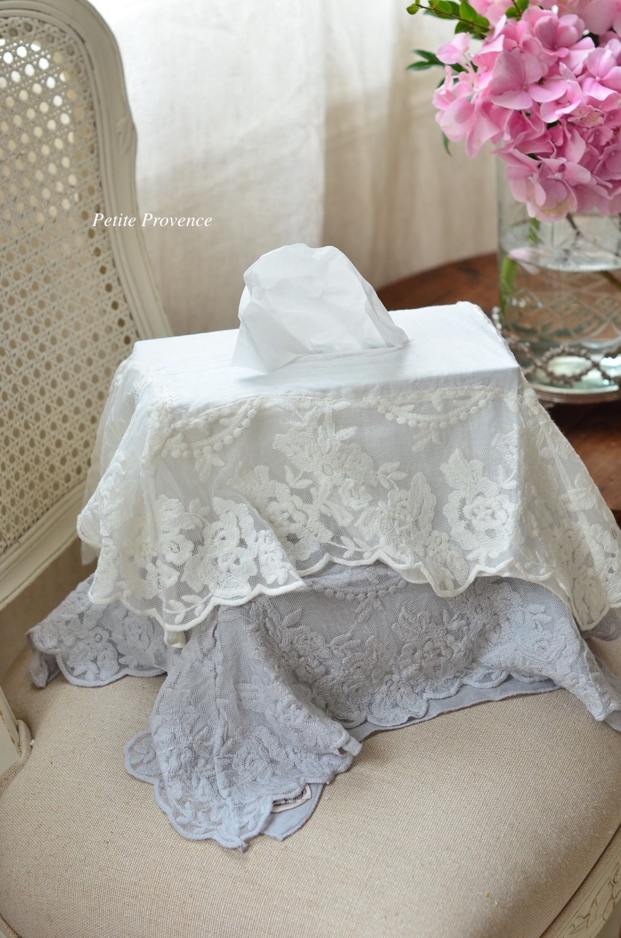 { CHEZ MOI } Versailles 亞麻紙巾套 (兩色)