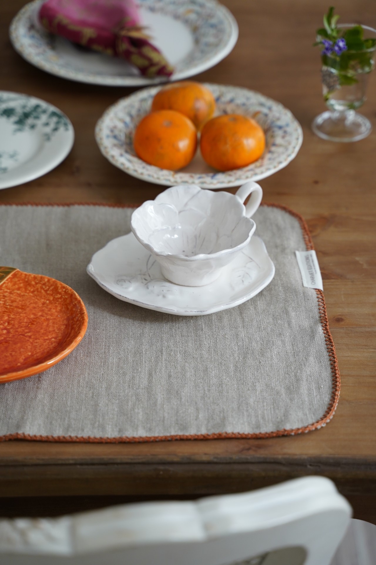 {Charvet Editions} ∞ PEGASE 亞麻餐墊 ∞ (3色)