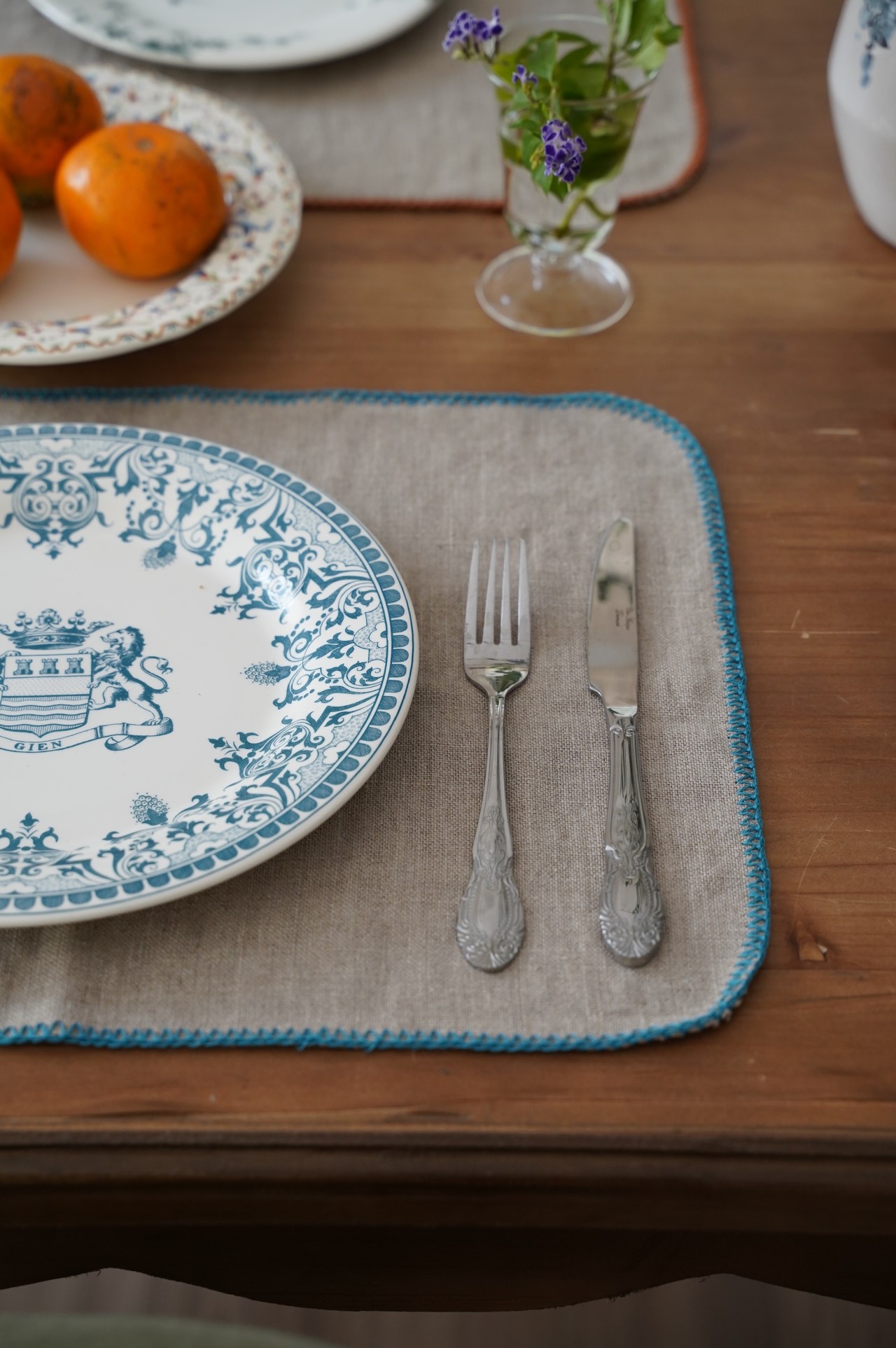 {Charvet Editions} ∞ PEGASE 亞麻餐墊 ∞ (3色)
