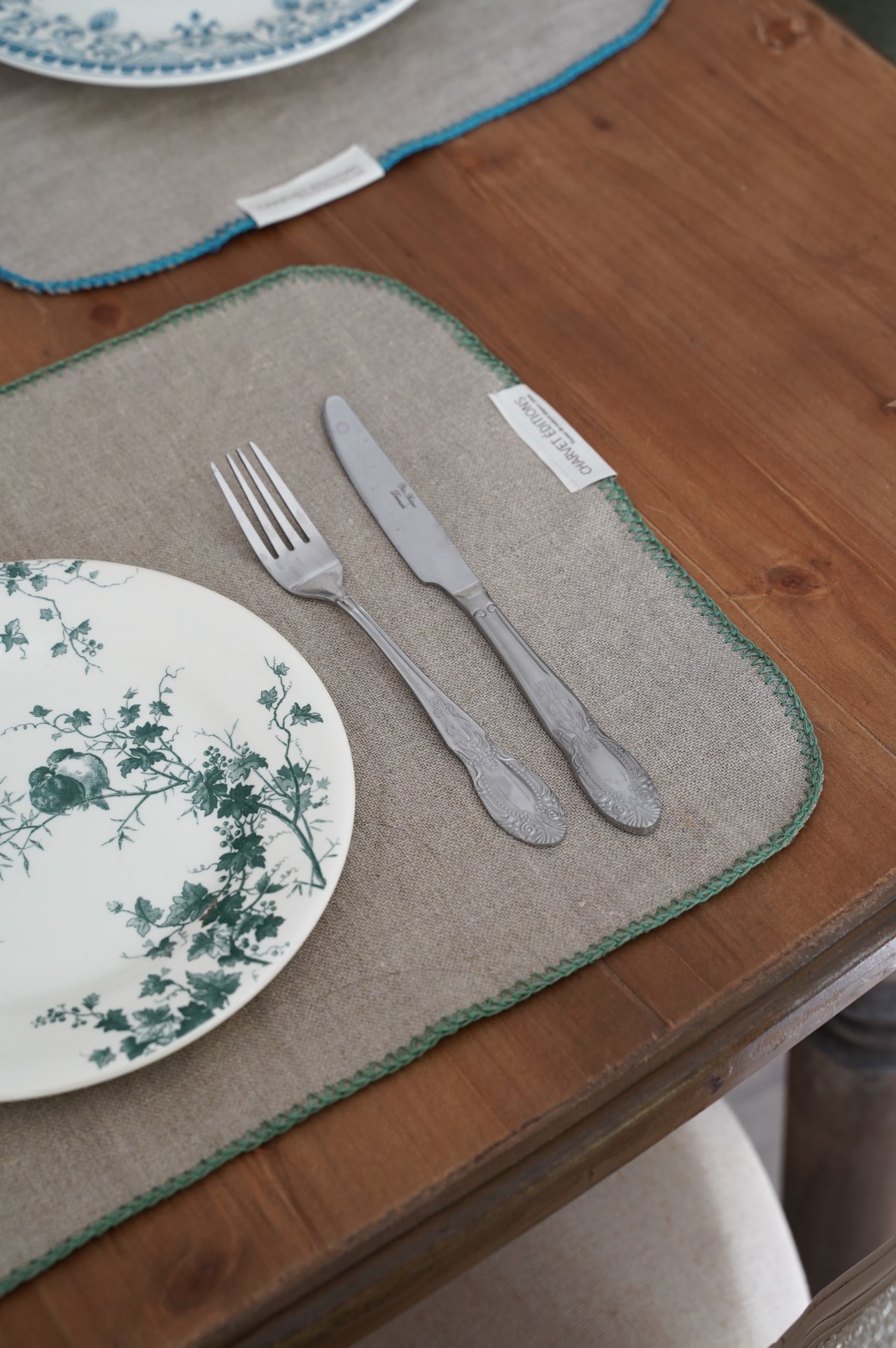 {Charvet Editions} ∞ PEGASE 亞麻餐墊 ∞ (3色)