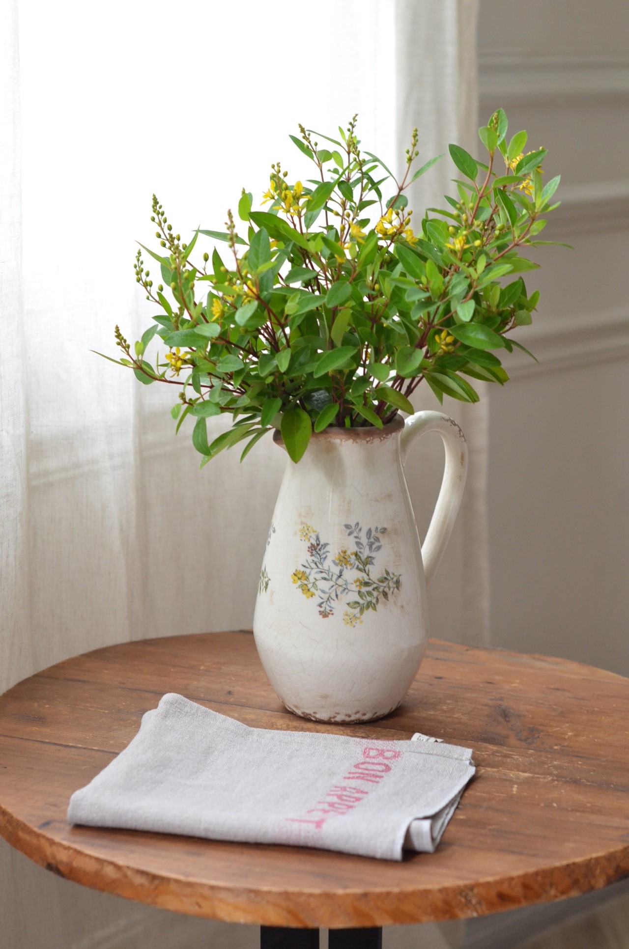 { 荷蘭雜貨 } ∞黃花水壺花器