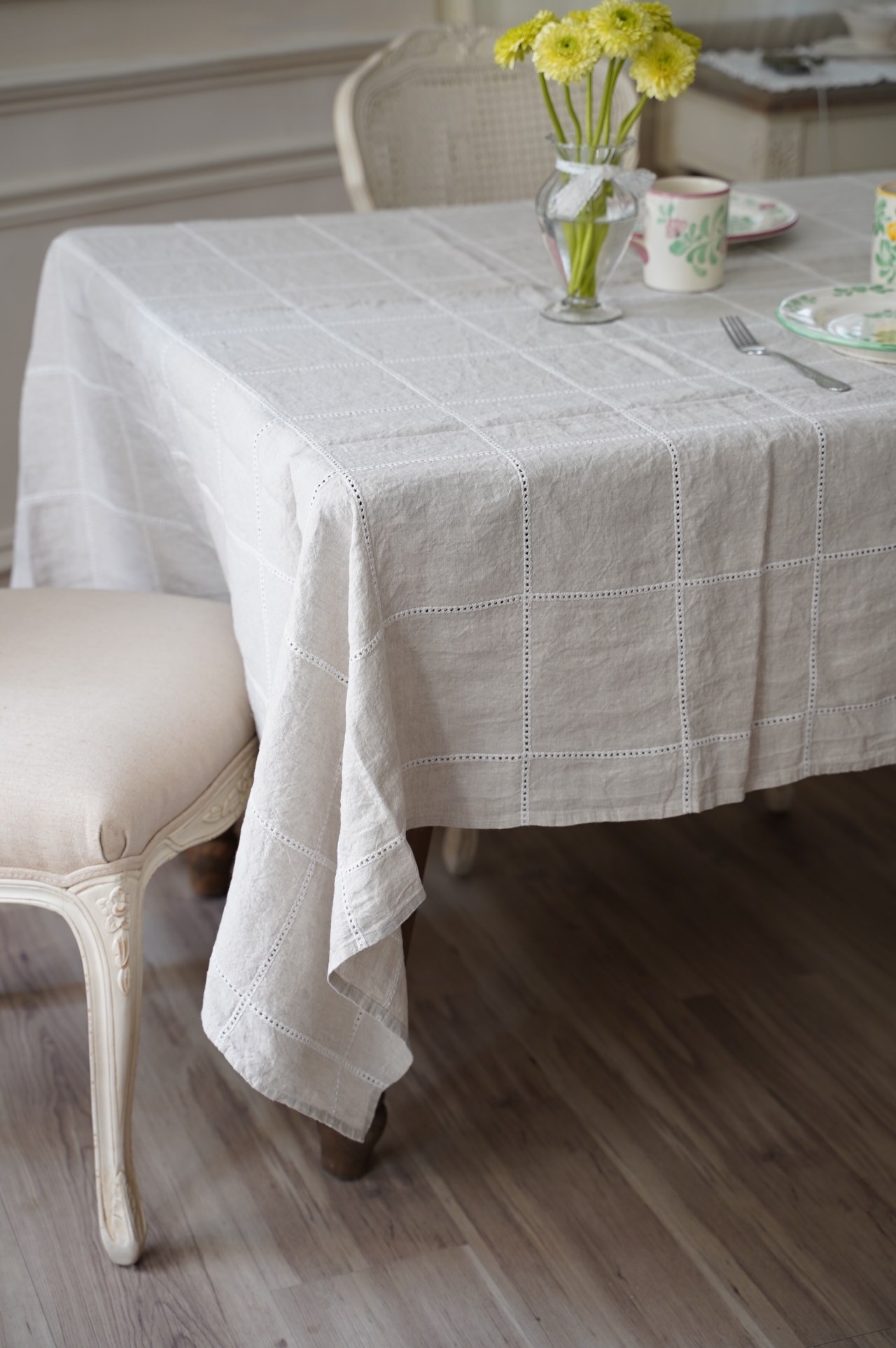 { Charvet Editions }∞ COMO 亞麻桌巾 170x230cm