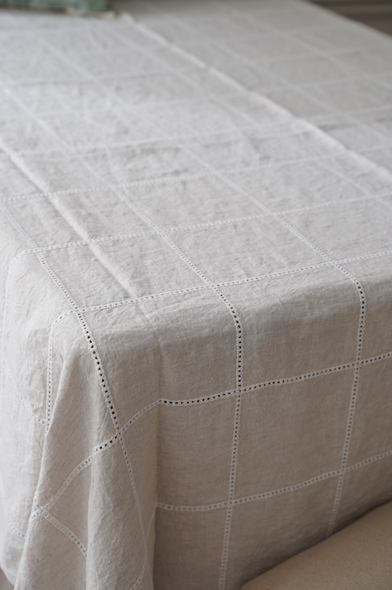 { Charvet Editions }∞ COMO 亞麻桌巾 170x230cm