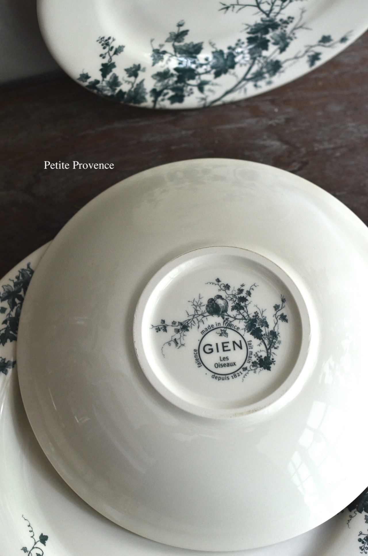 { Gienfrance }∞ LES OISEAUX 湯盤22cm