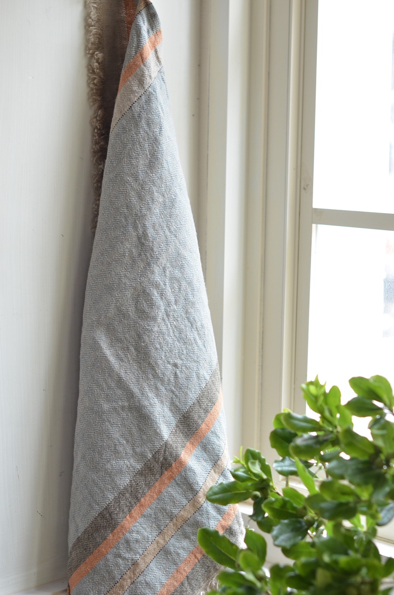{LIBECO}∞ MULTI STRIPE 亞麻巾 55x65cm 
