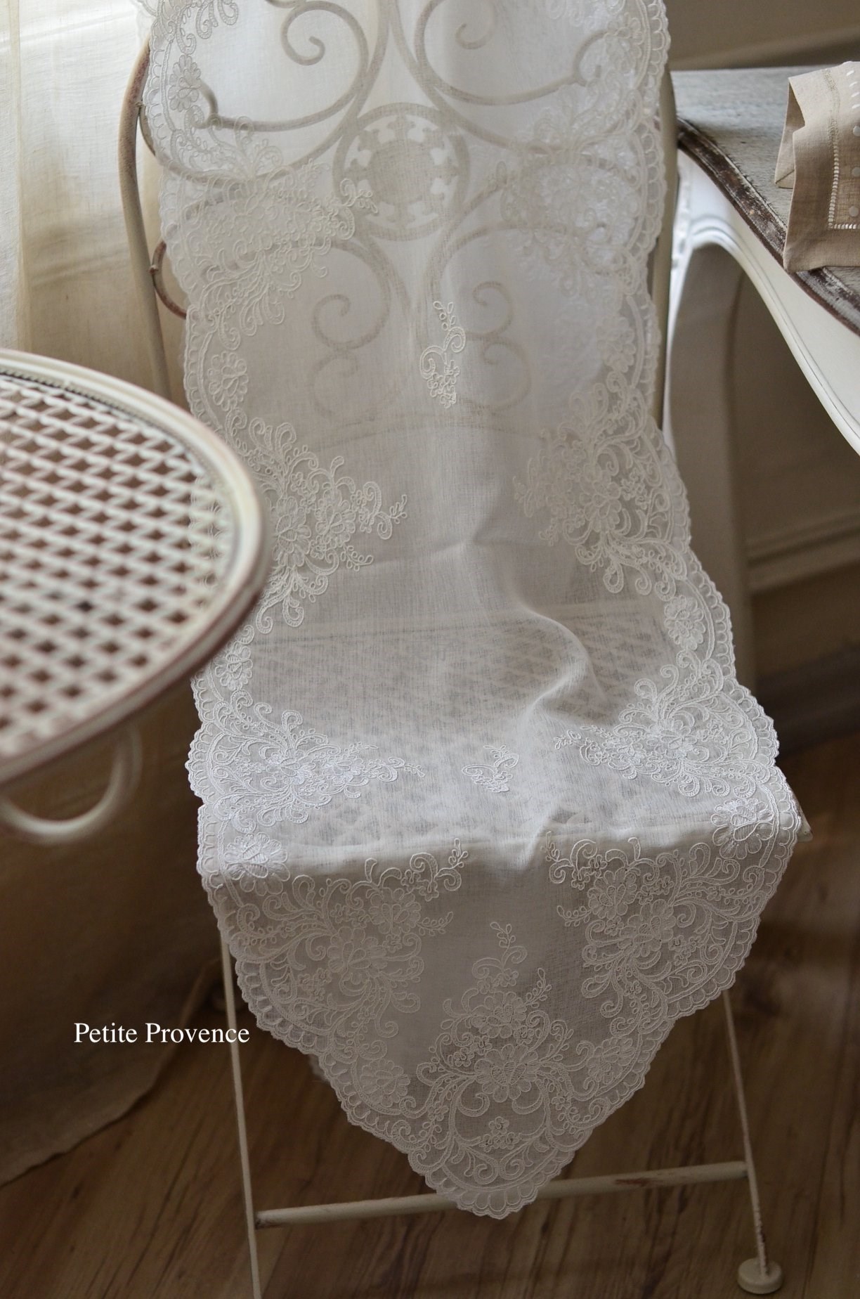 {ROLANDE.D} ∞ RD28 蕾絲桌旗 42x220cm