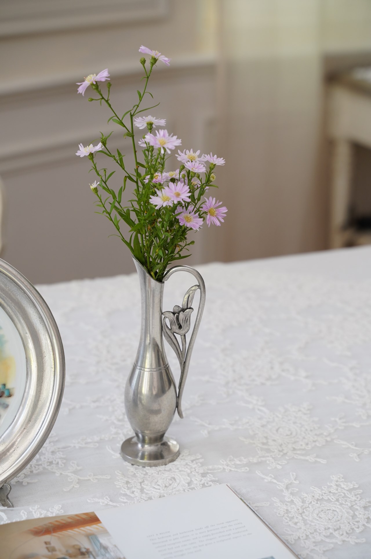 { 法國錫器 } ∞ 鬱金香花器 