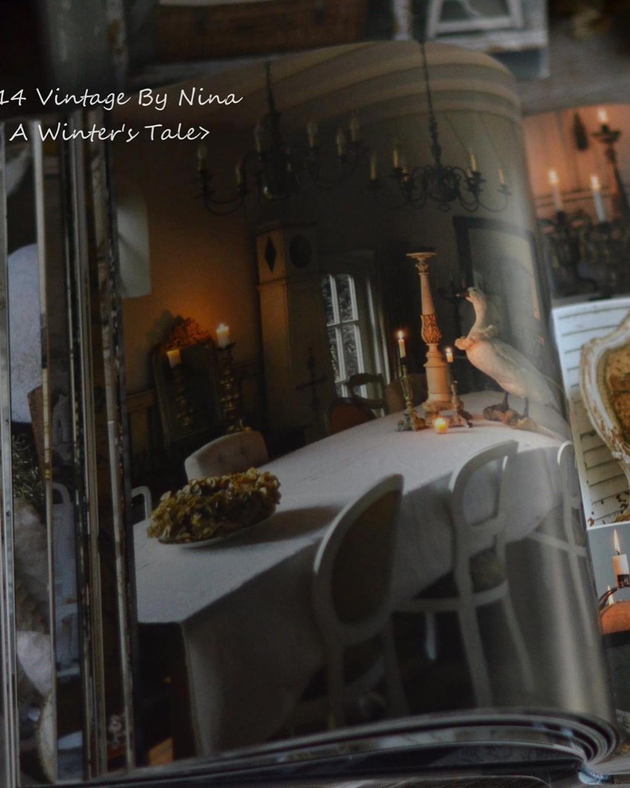 { 瑞典古董布置書 }∞ Vintage by Nina ∞《 A Winter's Tale》
