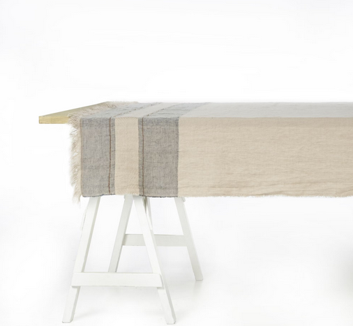 { LIBECO } ∞ Loulida  亞麻萬用毯∞140x230cm