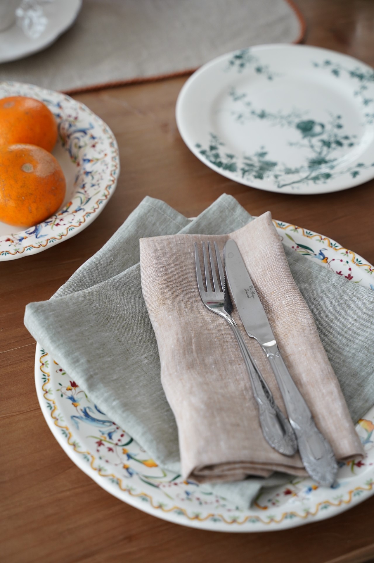 {Charvet Editions} ∞ PRIMO亞麻方巾 ∞ 45x45cm (2色)