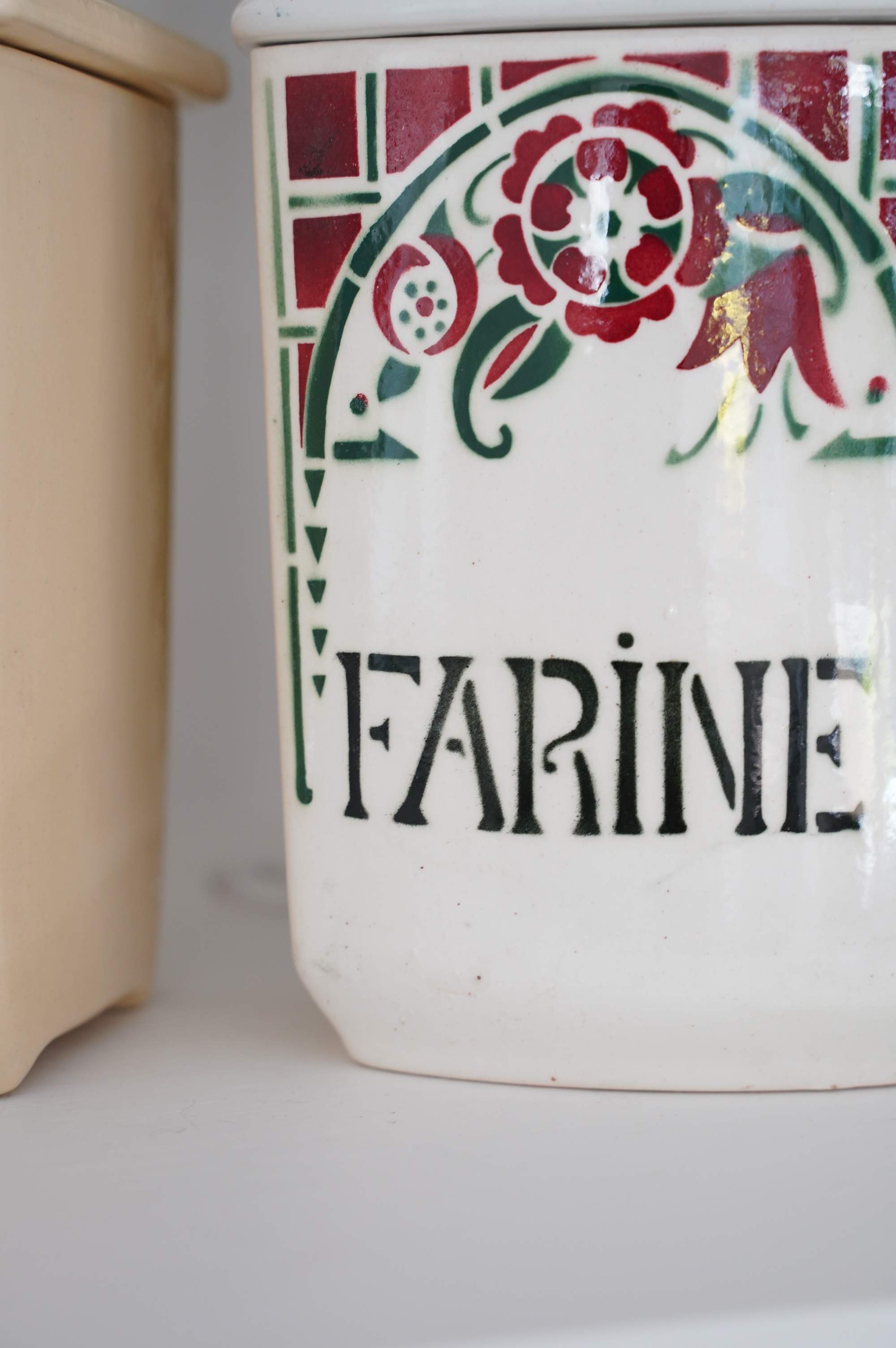 {法國古董} ∞  Farine 廚房儲物罐 (兩款)  