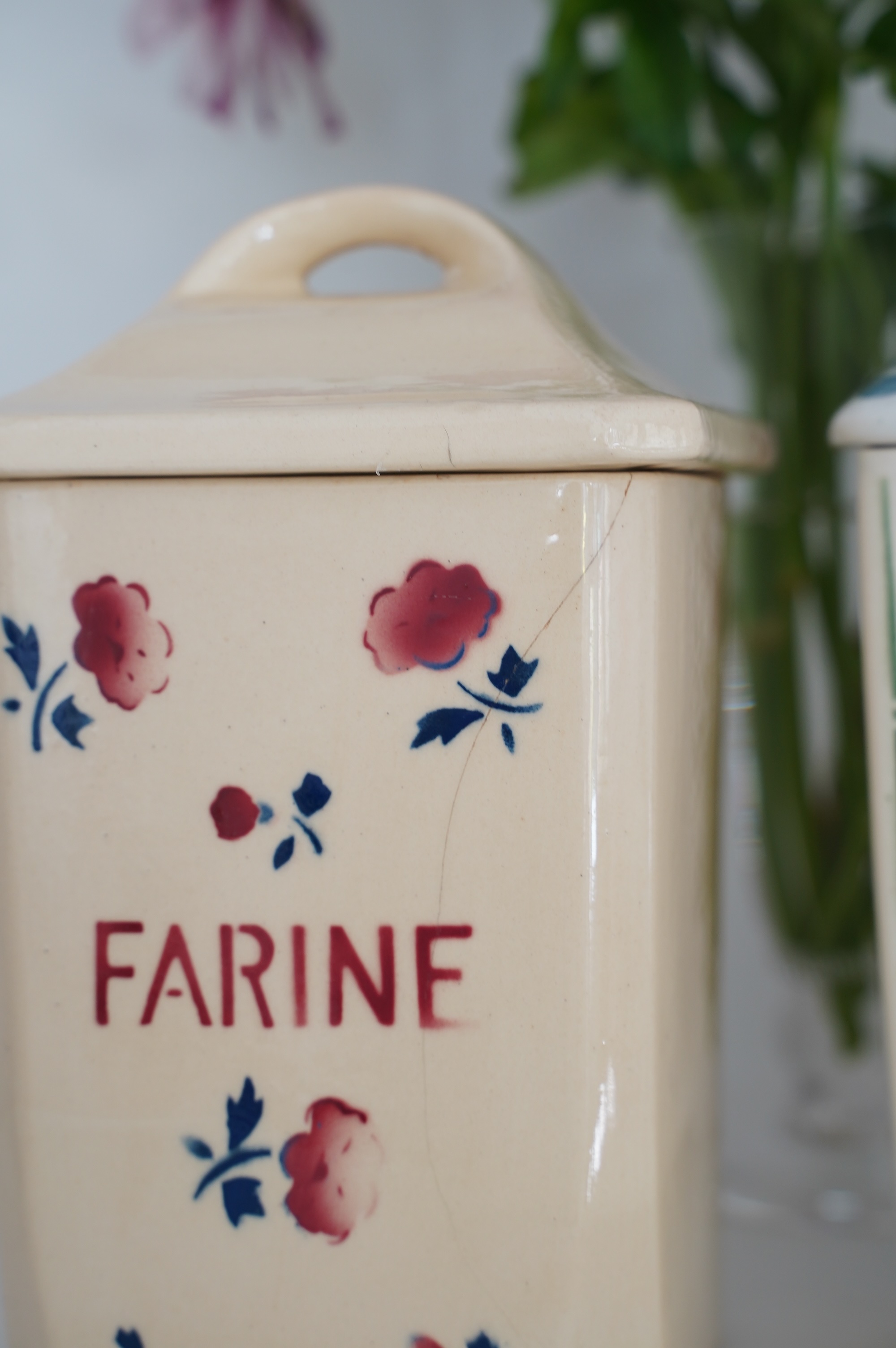 {法國古董} ∞  Farine 廚房儲物罐 (兩款)  