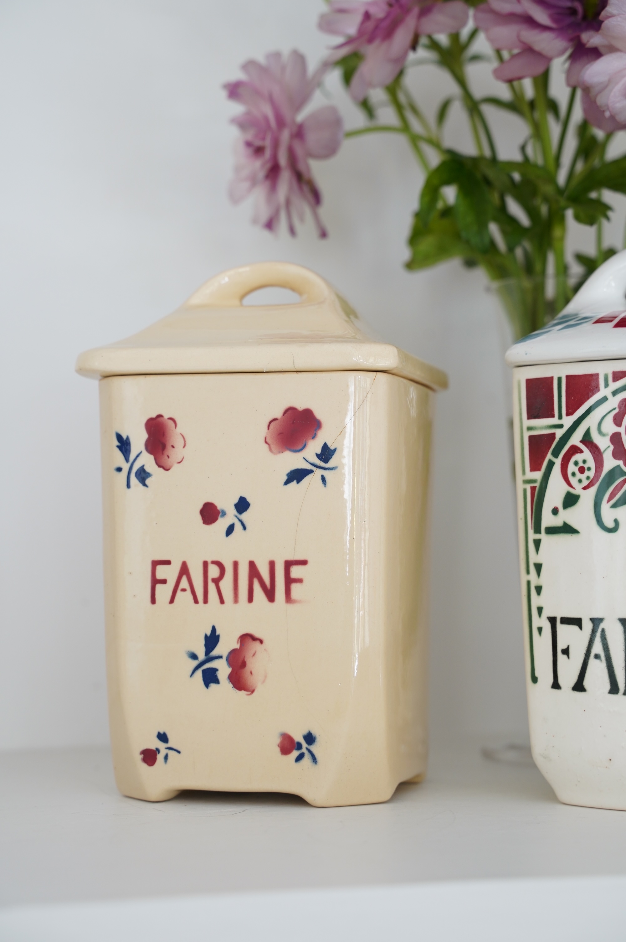 {法國古董} ∞  Farine 廚房儲物罐 (兩款)  
