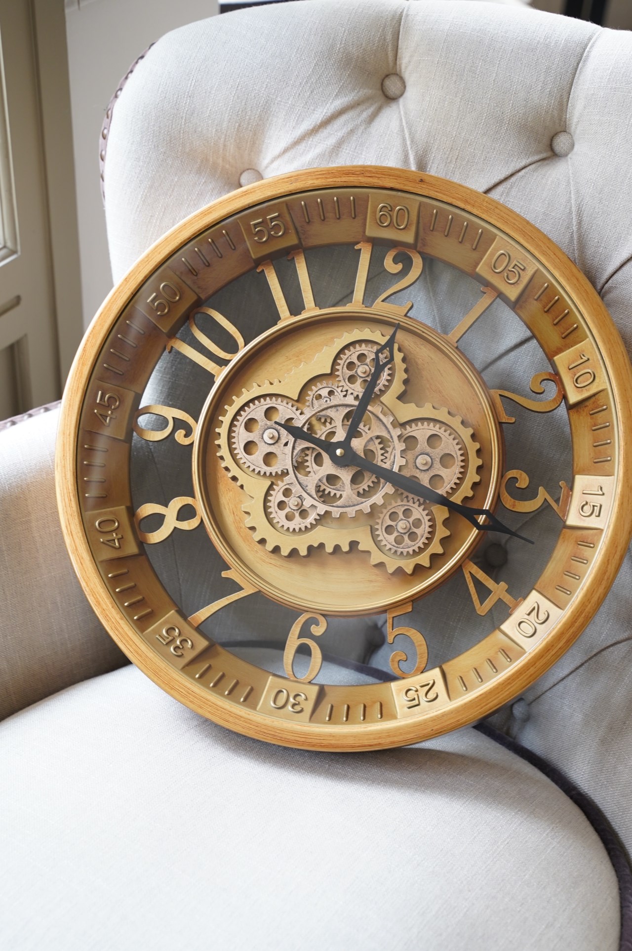 {荷蘭雜貨} ∞ Marble Hill 掛鐘-46cm (兩款)