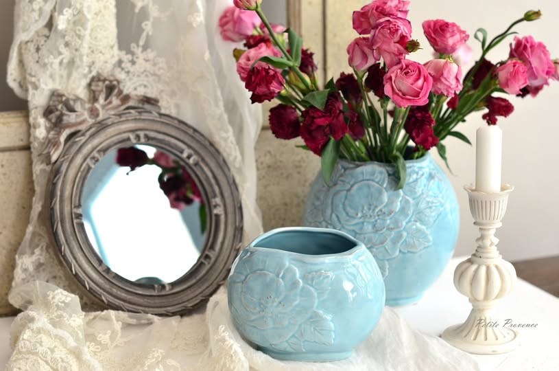 { VIRGINIA CASA } ROMANTICA花器 (兩色) 
