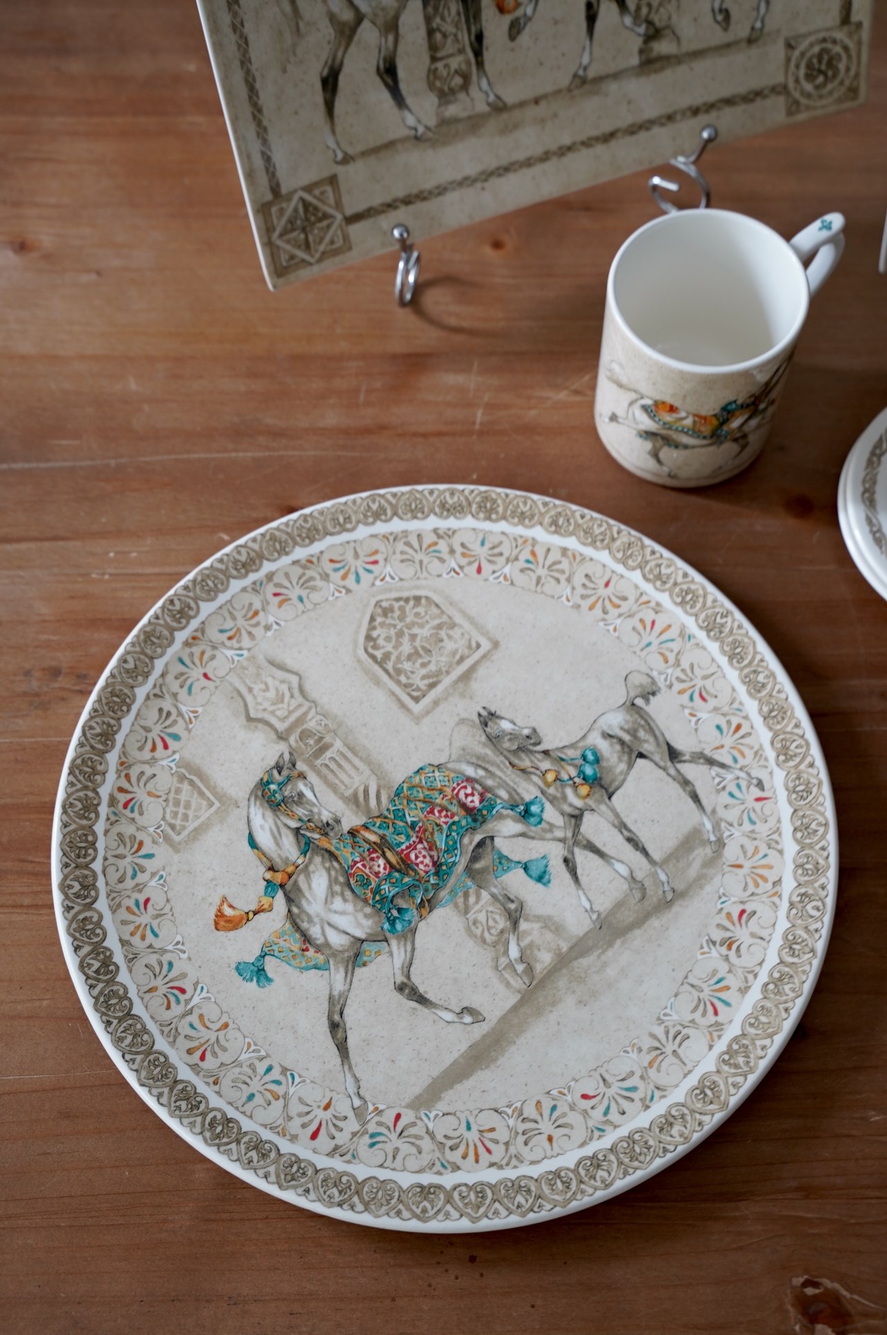 { Gienfrance }∞ CHEVAUX DU VENT 餐盤 30cm