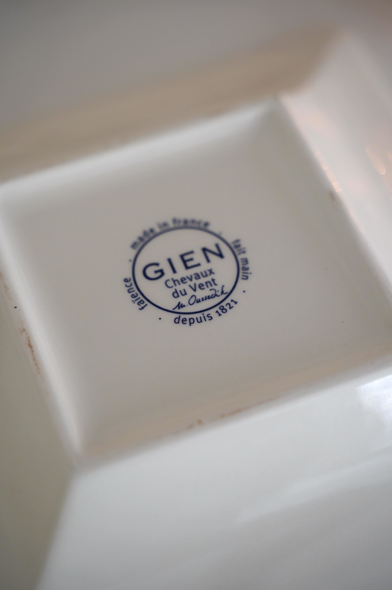{ Gienfrance }∞ CHEVAUX DU VENT 方餐盤 17x17cm 