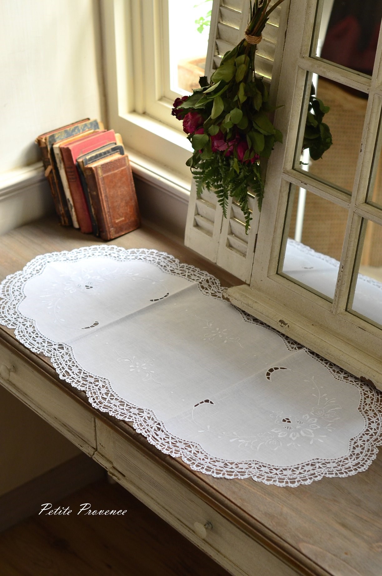 {ROLANDE.D} ∞ 蕾絲巾 40x90cm (兩款)