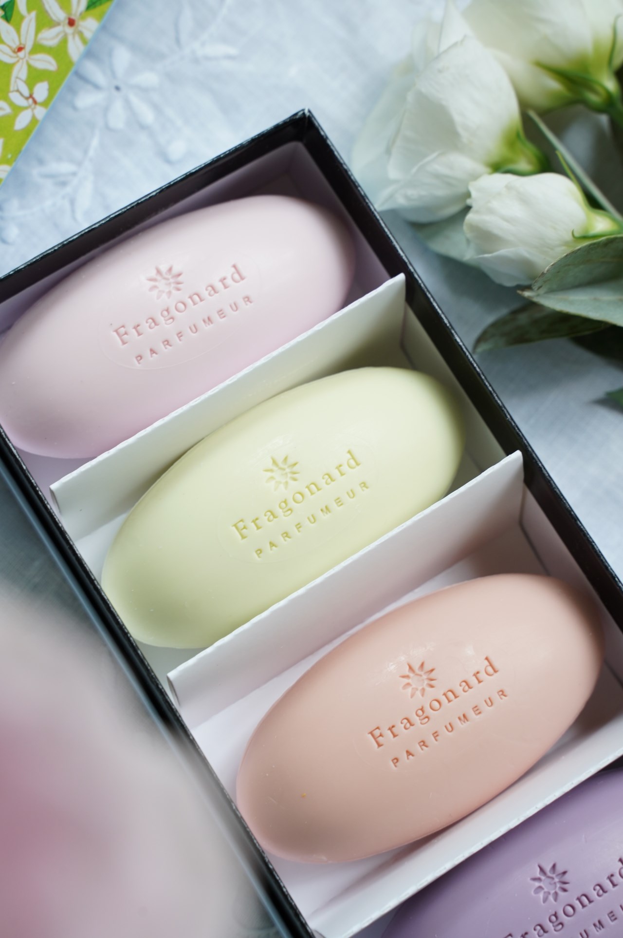 { Fragonard } ∞ PARIS  ∞巴黎花園 精油皂4入組