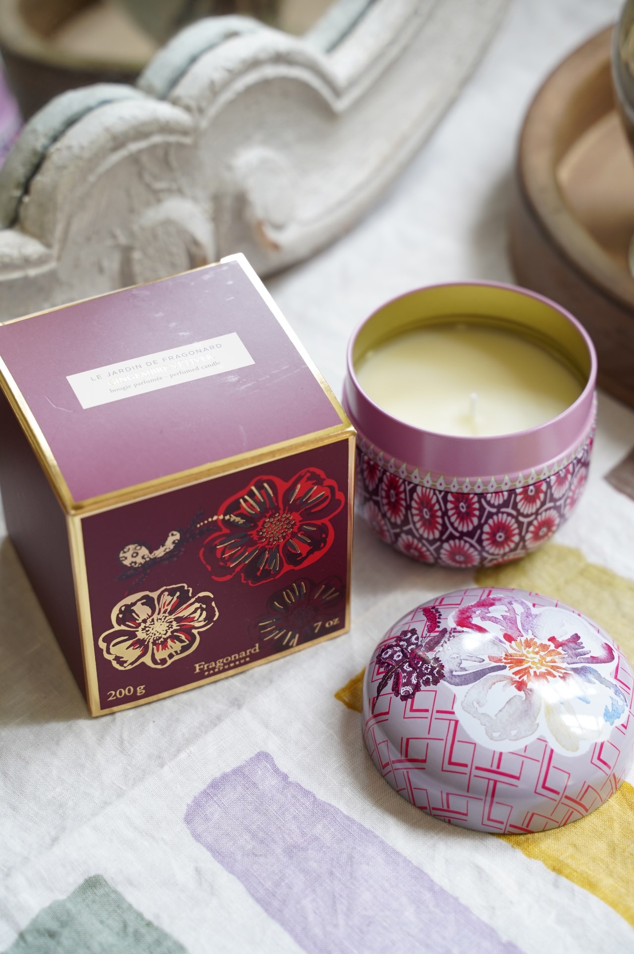 { Fragonard} ∞GINGEMBRE VETIVER ∞ 香根草 香氛蠟燭