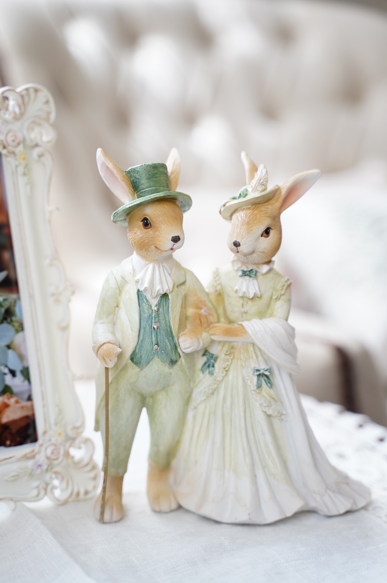 { 荷蘭雜貨 }  ∞伯爵與夫人 ∞ 兔子擺飾 