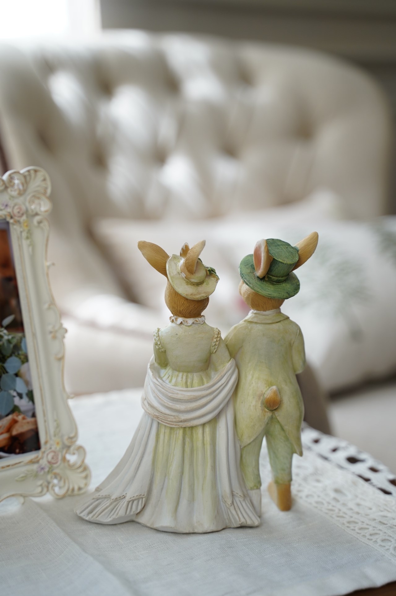 { 荷蘭雜貨 }  ∞伯爵與夫人 ∞ 兔子擺飾 